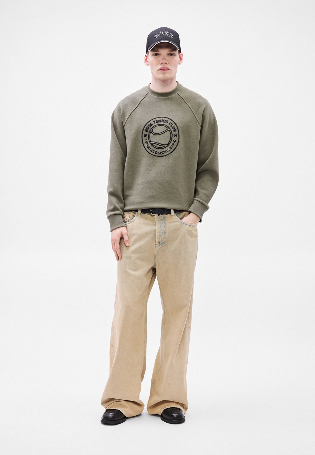 JOIN SALBO - Sweatshirt - dark beige