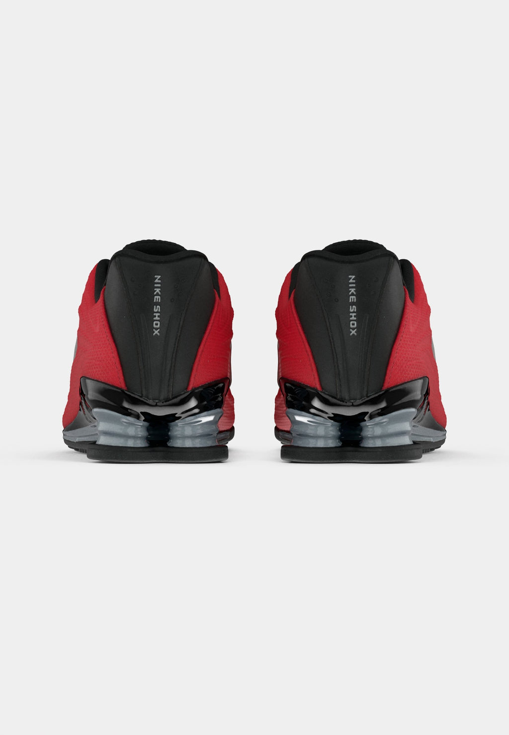 SHOX Z - Trainers - fire red/metallic silver-coloured/black/flat silver-coloured