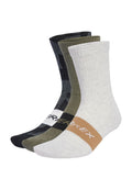 3 PACK UNISEX - Sports socks - black   olive strata   white