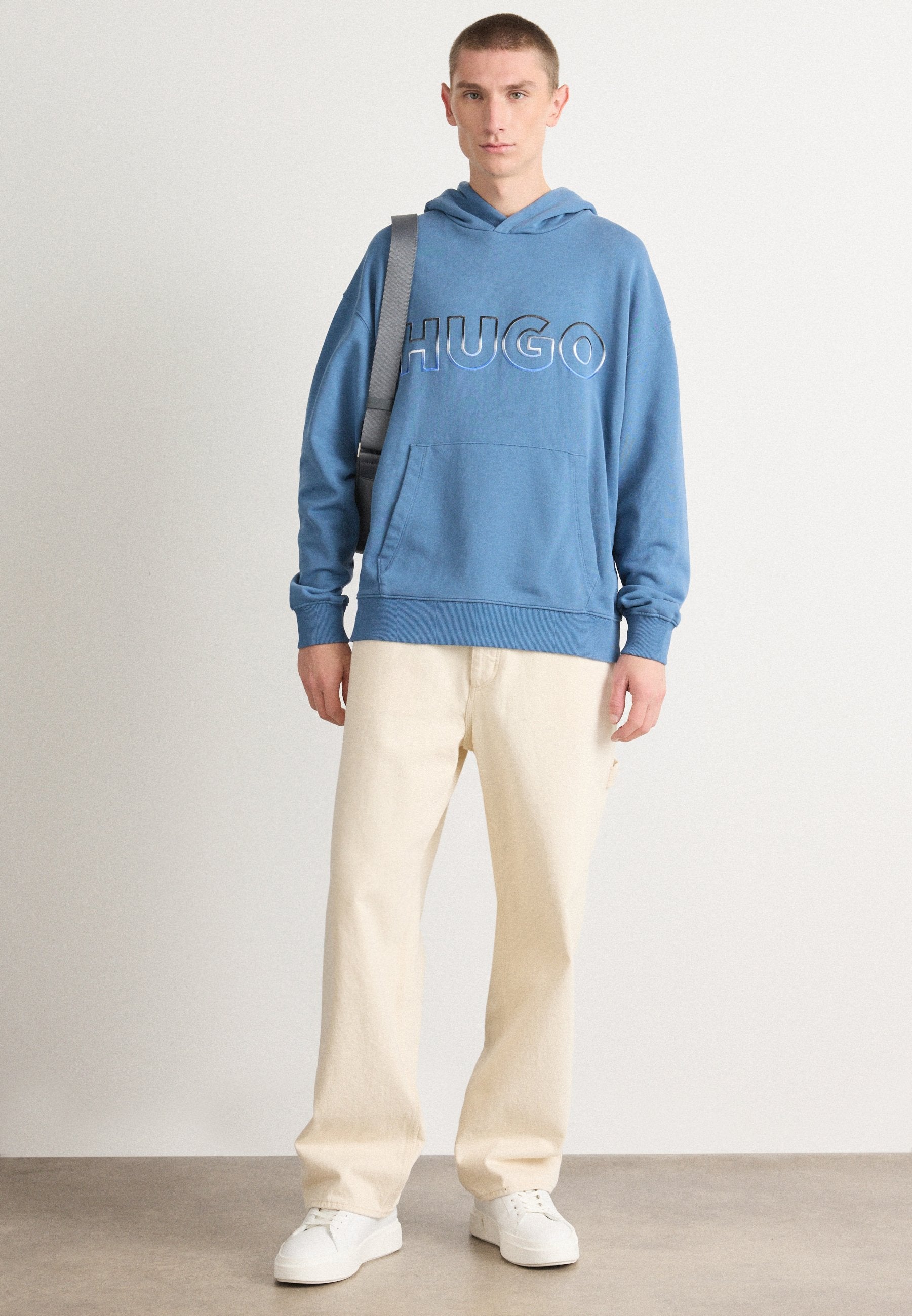 NOGUDI - Hoodie - open blue