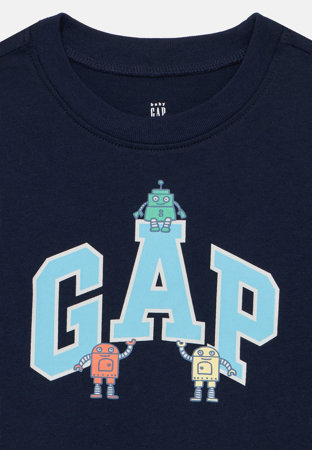 LOGO PRINT TEE - Print T-shirt - tapestry navy