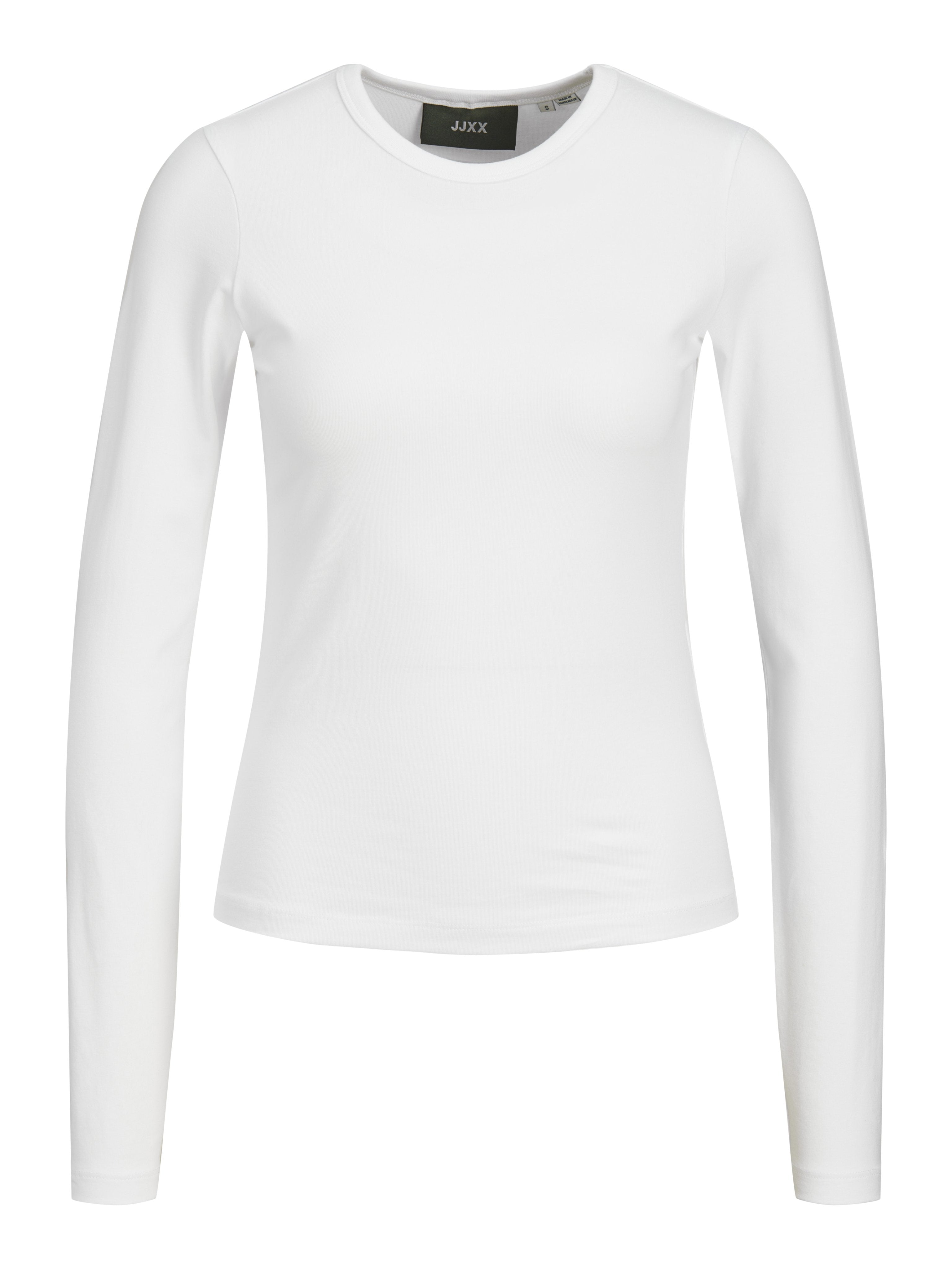 Longsleeved JXCELINE Longsleeved - Long sleeved top - bright white