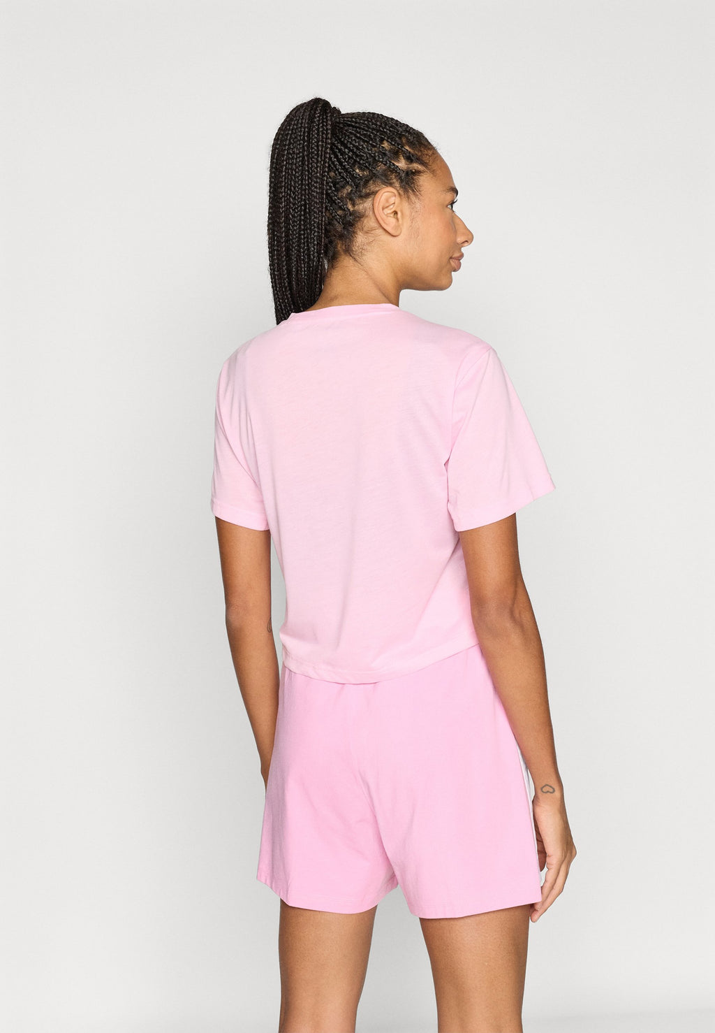 ADIDAS WORKOUT ESSENTIALS BIG PERFORMANCE LOGO TRAINING - T-shirt imprimé - true pink