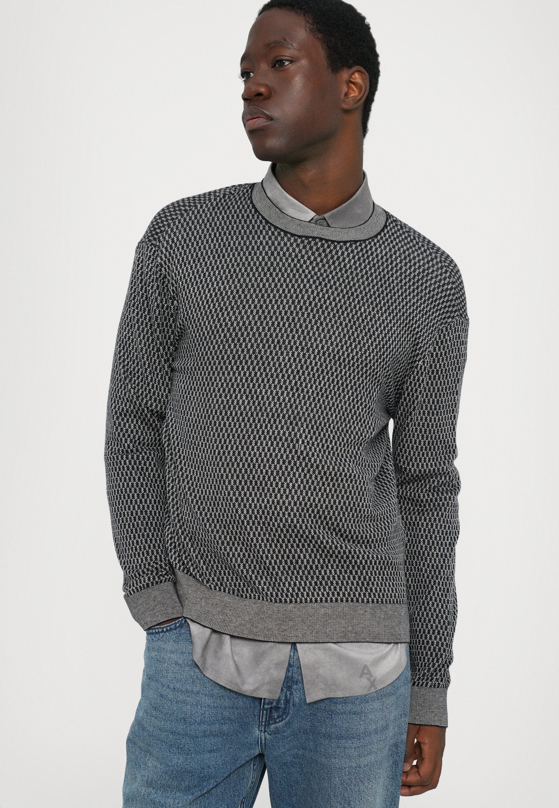 PULLOVER - Jumper - deep wind chime chess