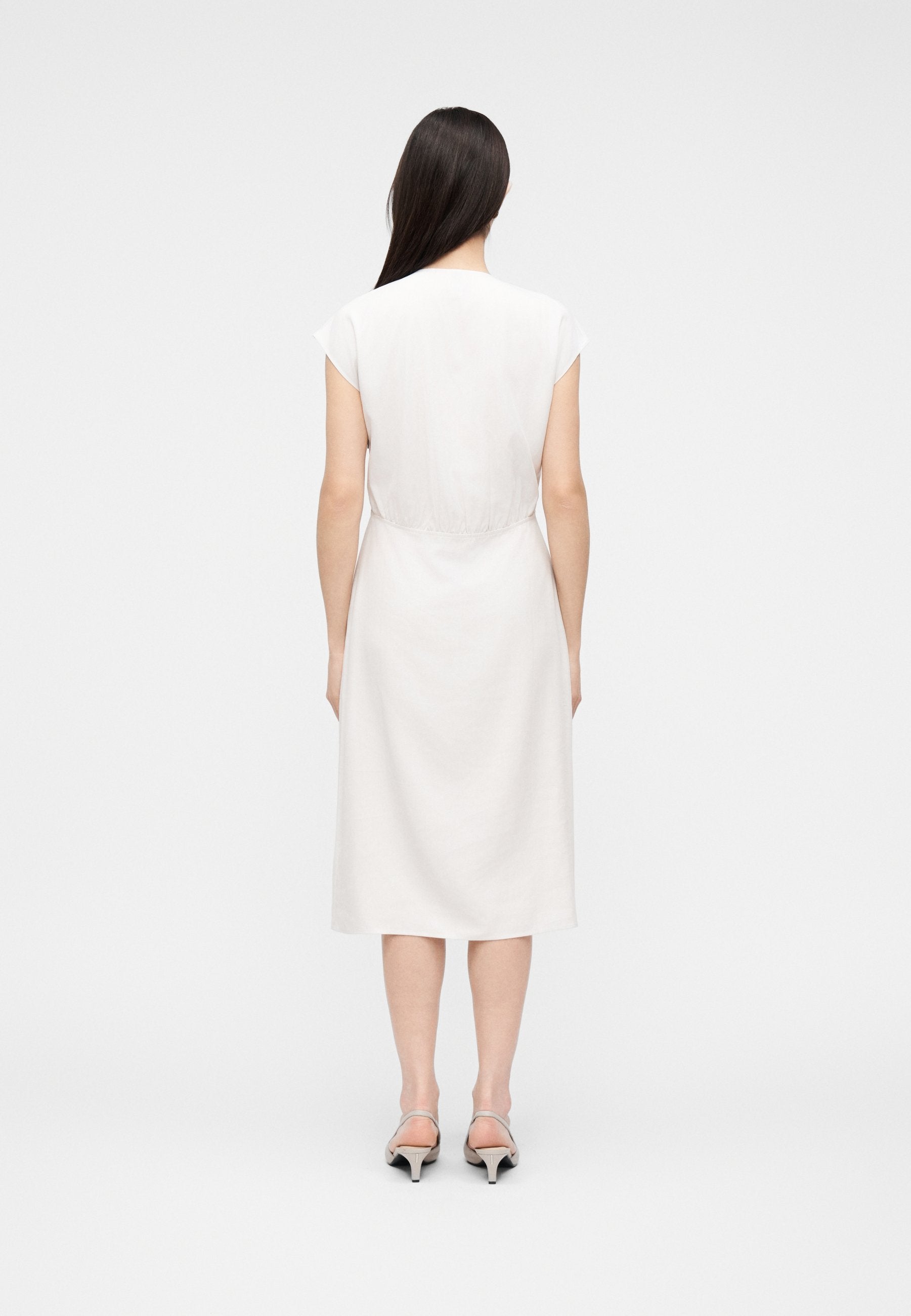 DRESS - Day dress - white sand