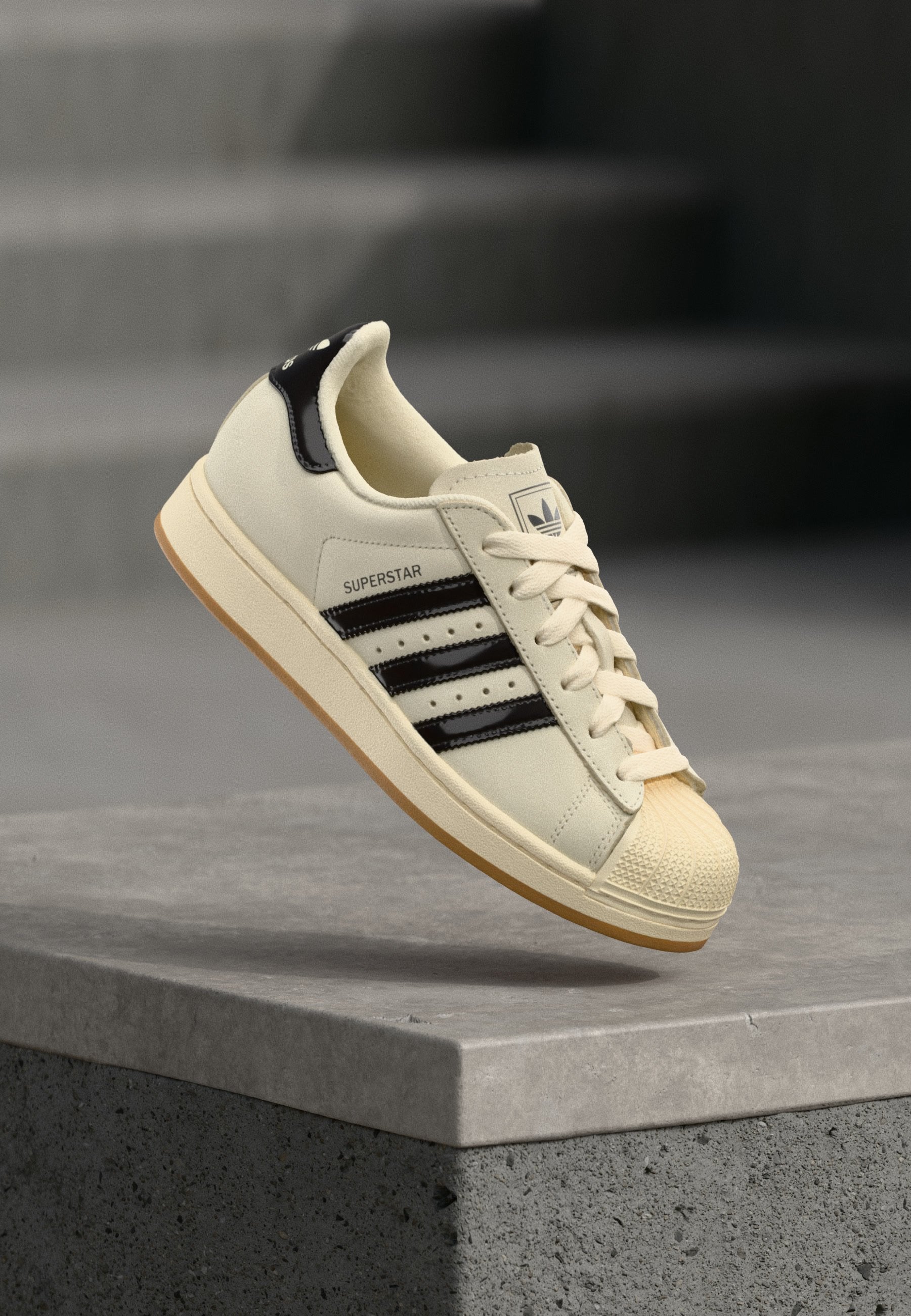 SUPERSTAR II  - Trainers - cream white/utility black