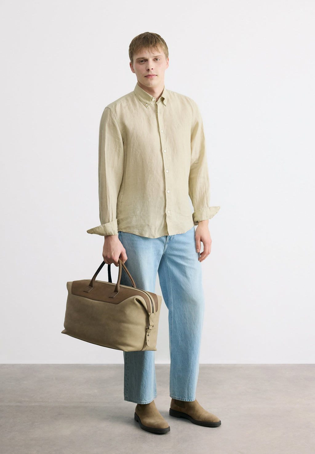 LIAM - Shirt - open beige