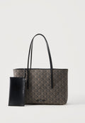 EMBLEM TOTE - Bez çanta - bej/siyah