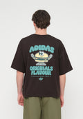 BURGER TEE - Print T-shirt - aurora coffee