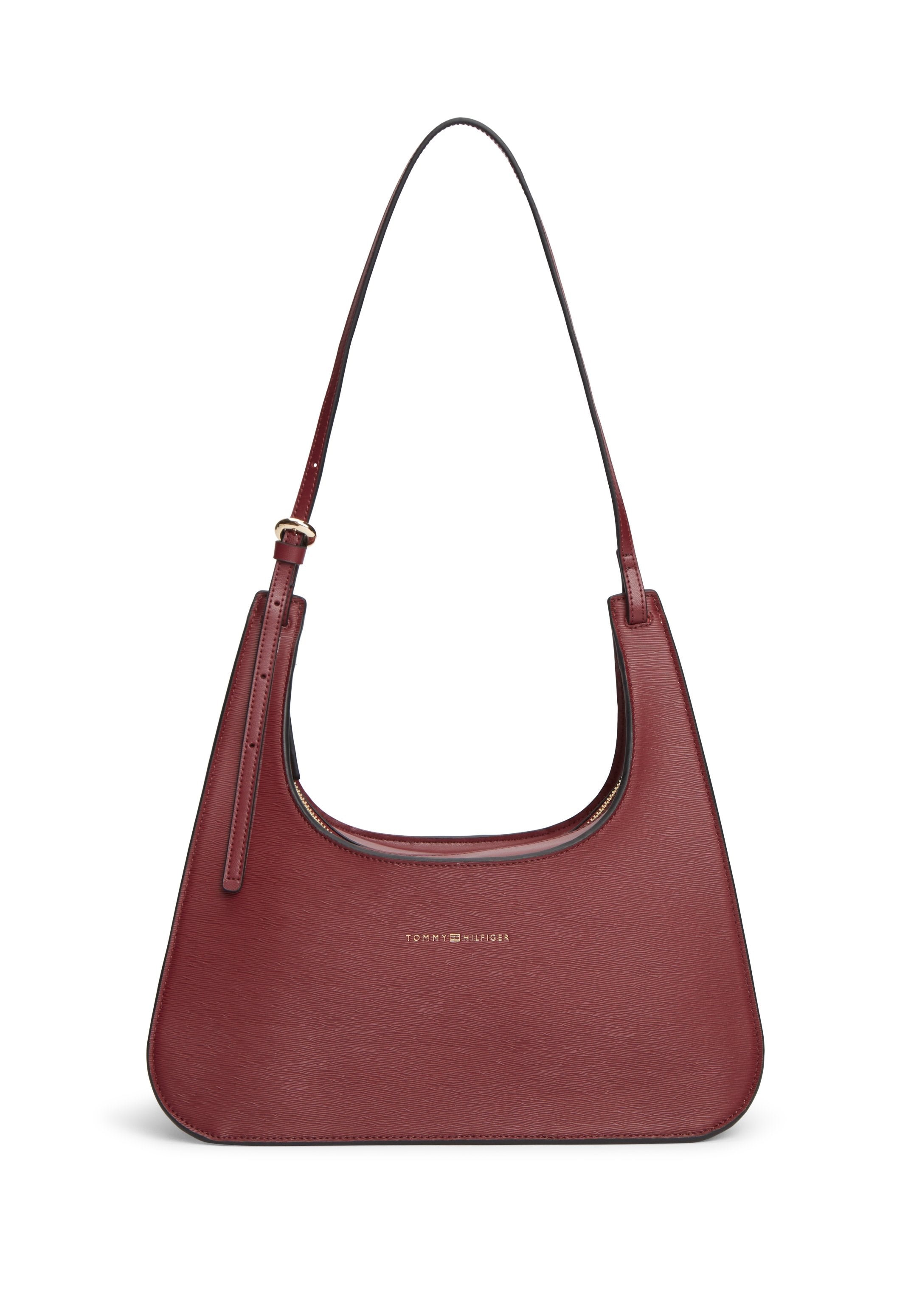 TH MODERN SHOULDER BAG - Handbag - velvet maroon