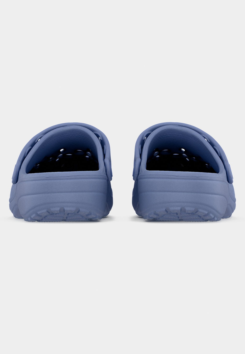 CLASSIQUE FLEURI AJOURÉ - Mules - brume bleue