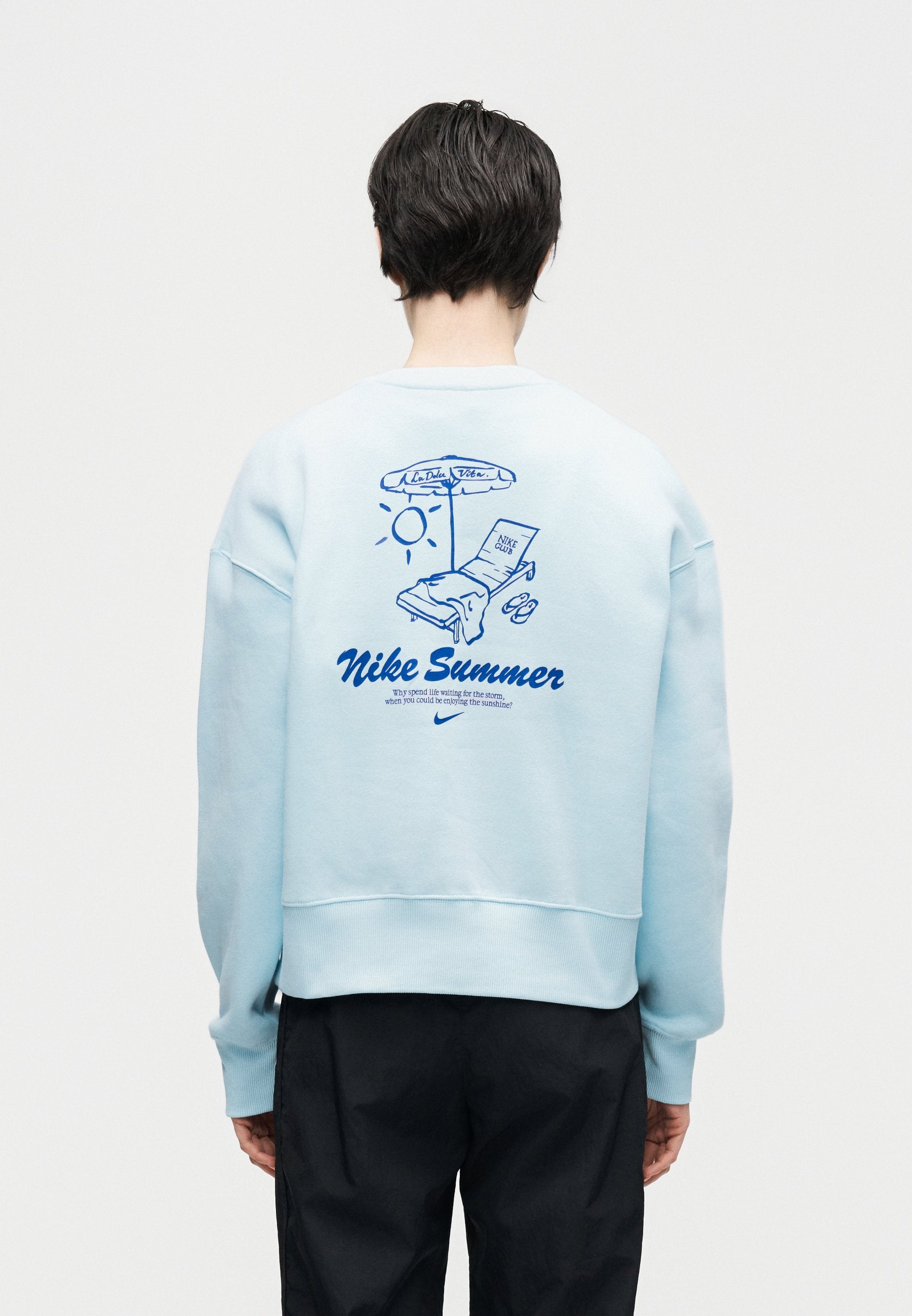 CREW - Sweatshirt - glacier blue