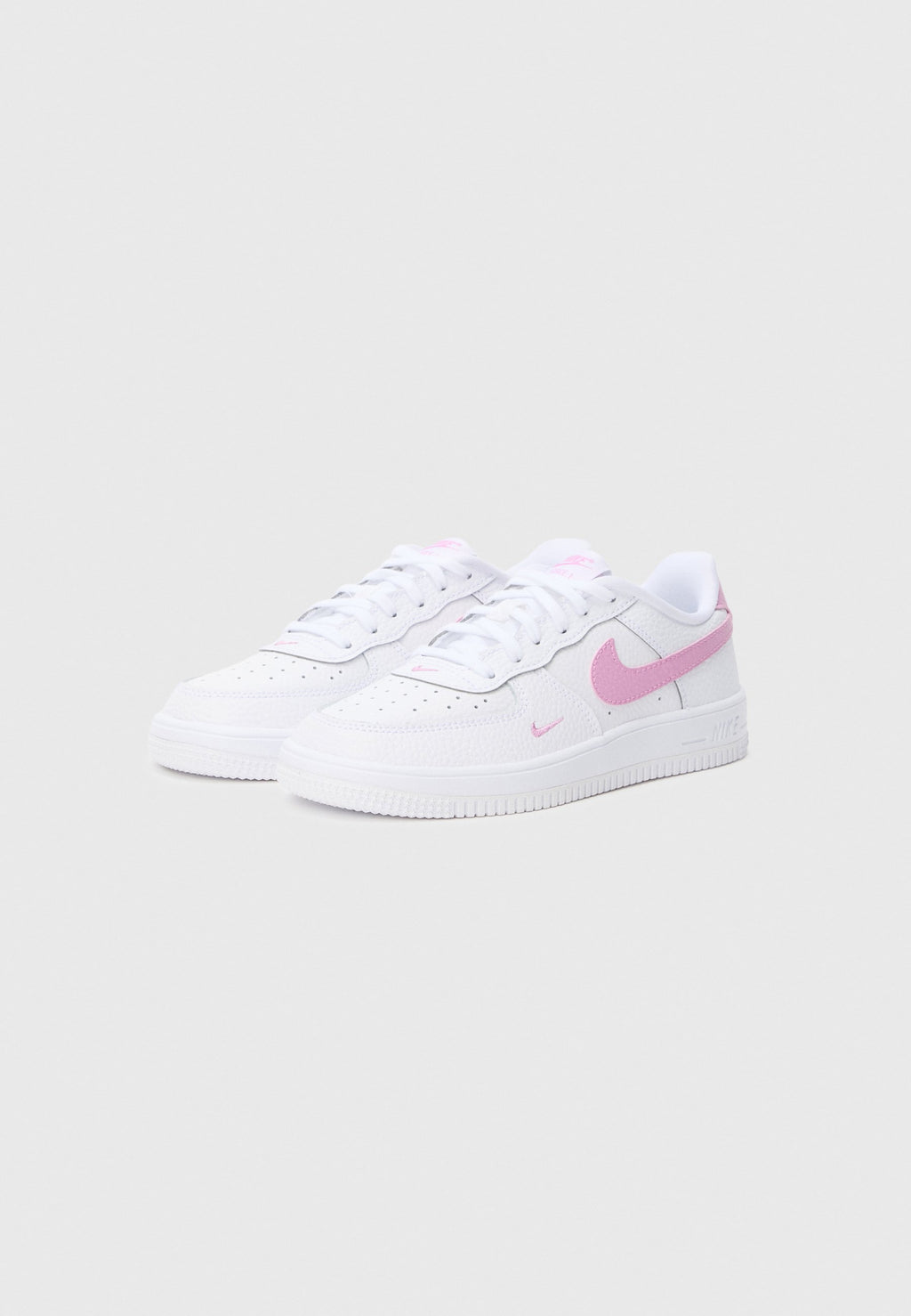 FORCE 1 LOW UNISEX - Trainers - white/magenta/white