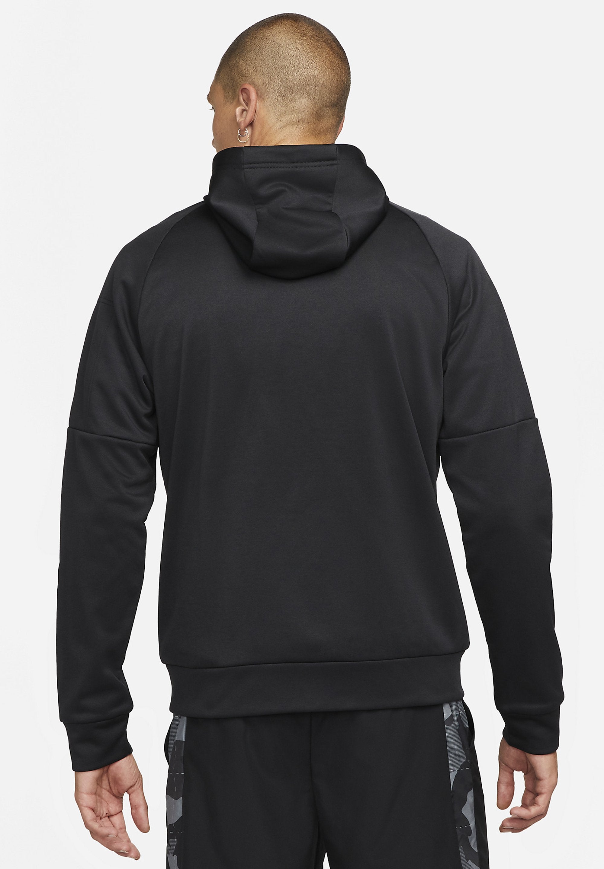 M TF HD FZ - Zip-up sweatshirt - black black white