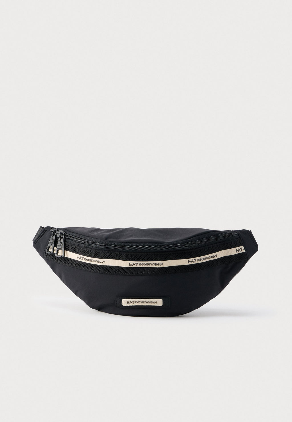 TRAIN LOGO SERIES WAISTBAG TAPE UNISEX - Bum bag - black