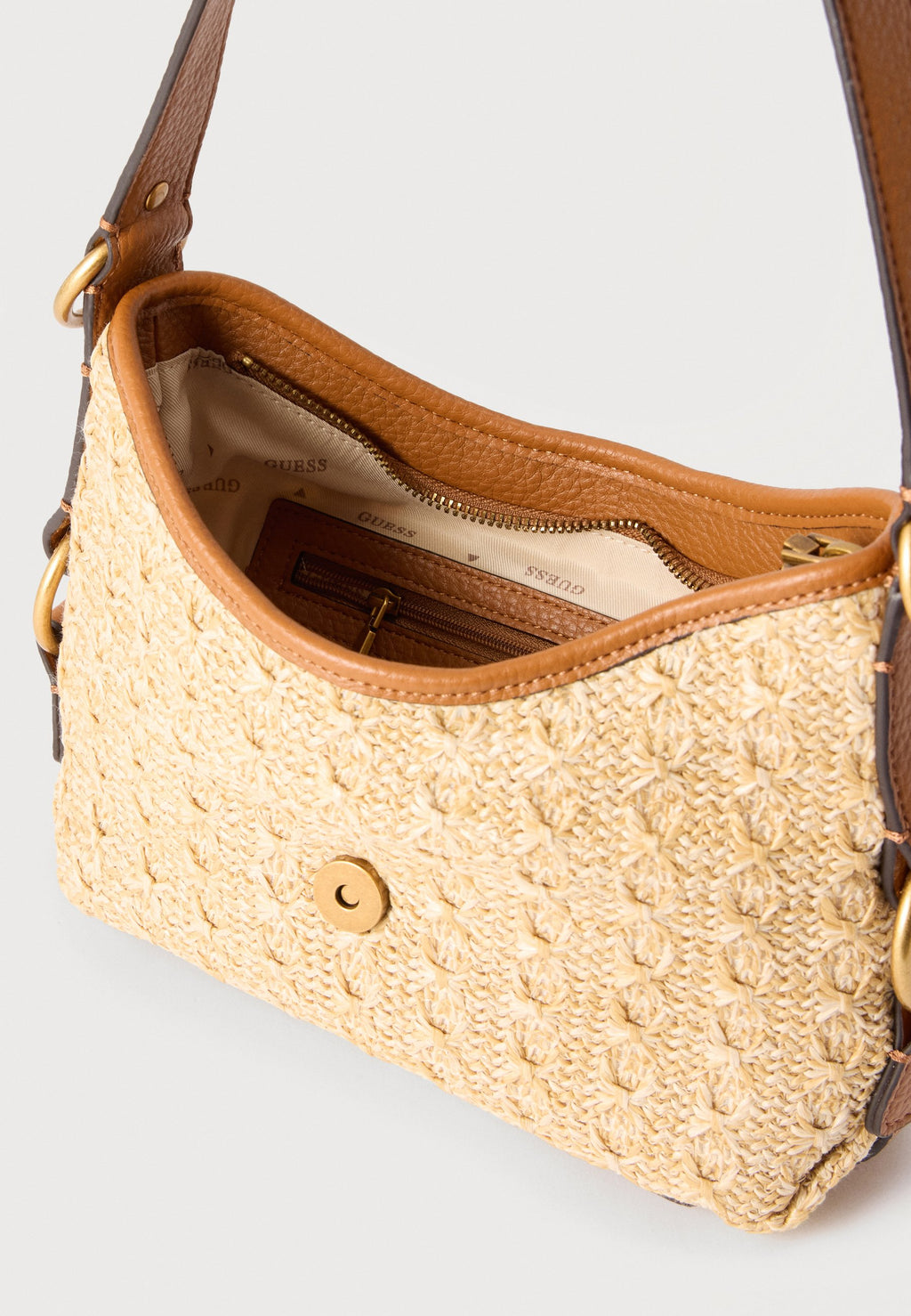 CAMDEN MINI SHOULDER BAG - Handbag - natural/cognac