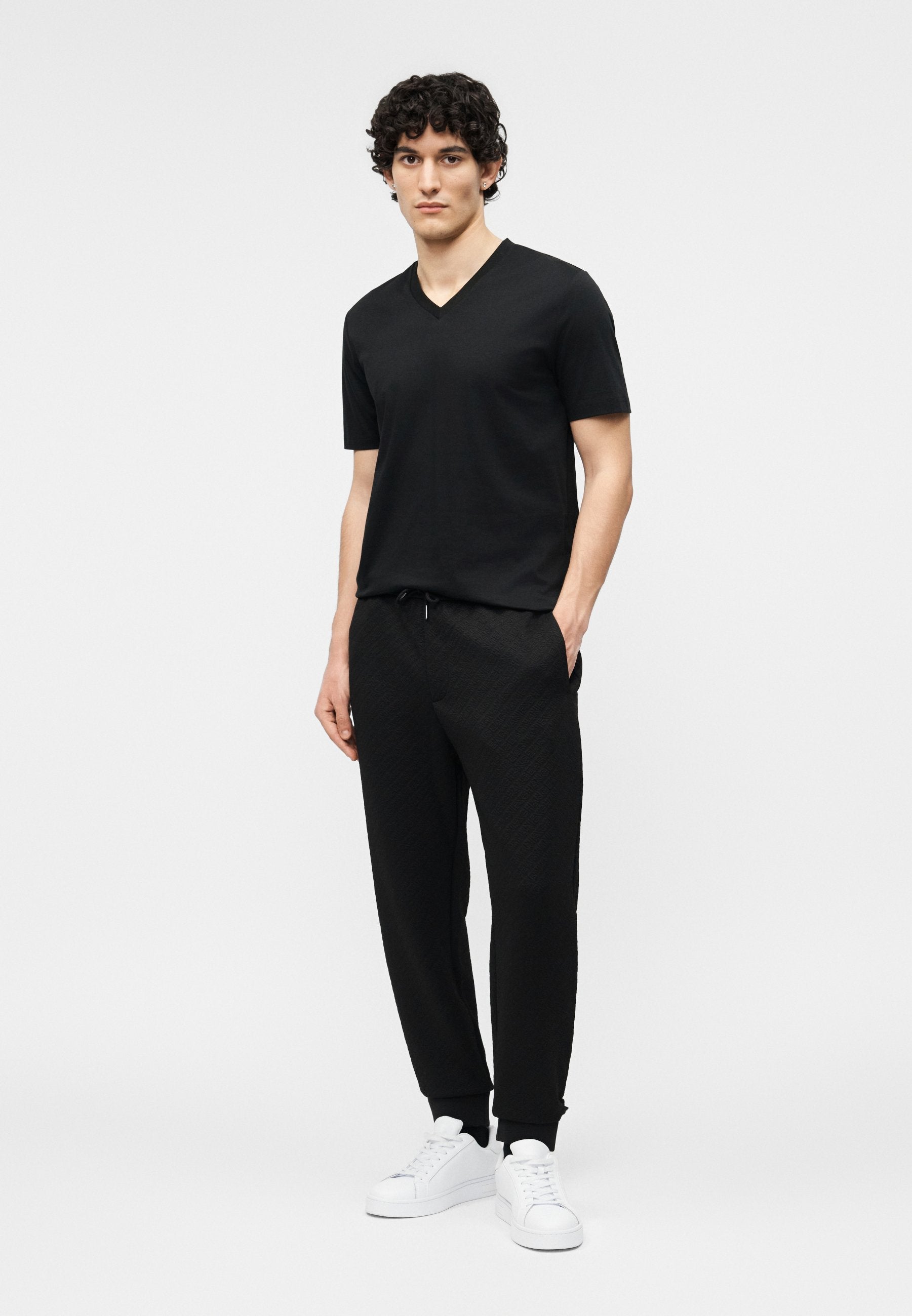 TROUSER - Tracksuit bottoms - black