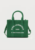 SQUARE MINI - Handbag - plant green