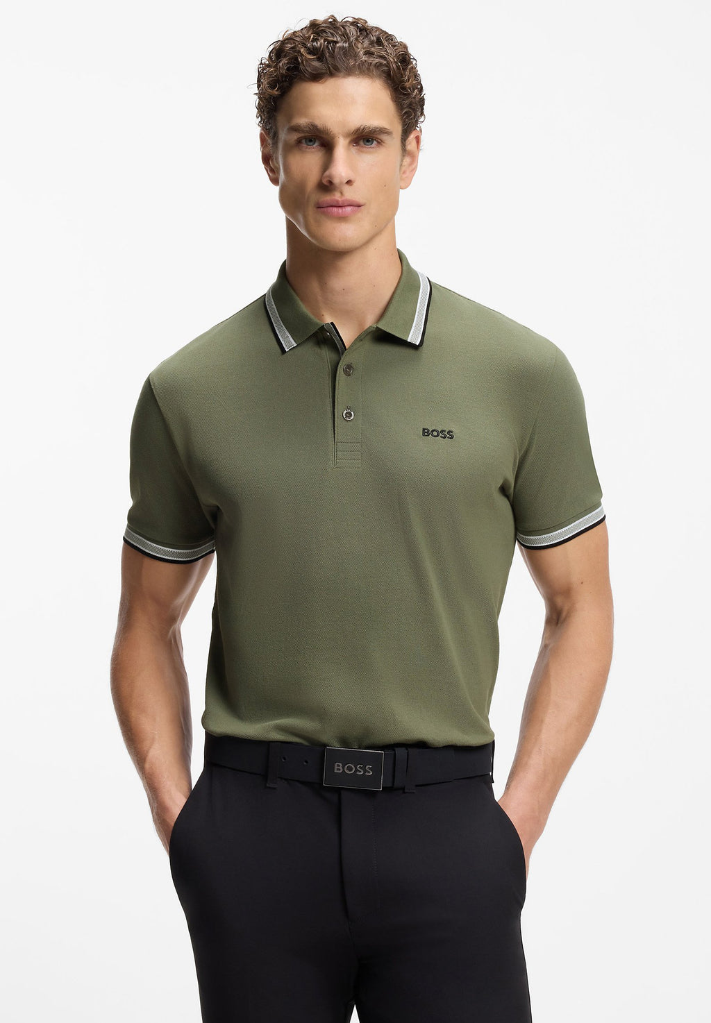 PADDY - Polo shirt - dark beige