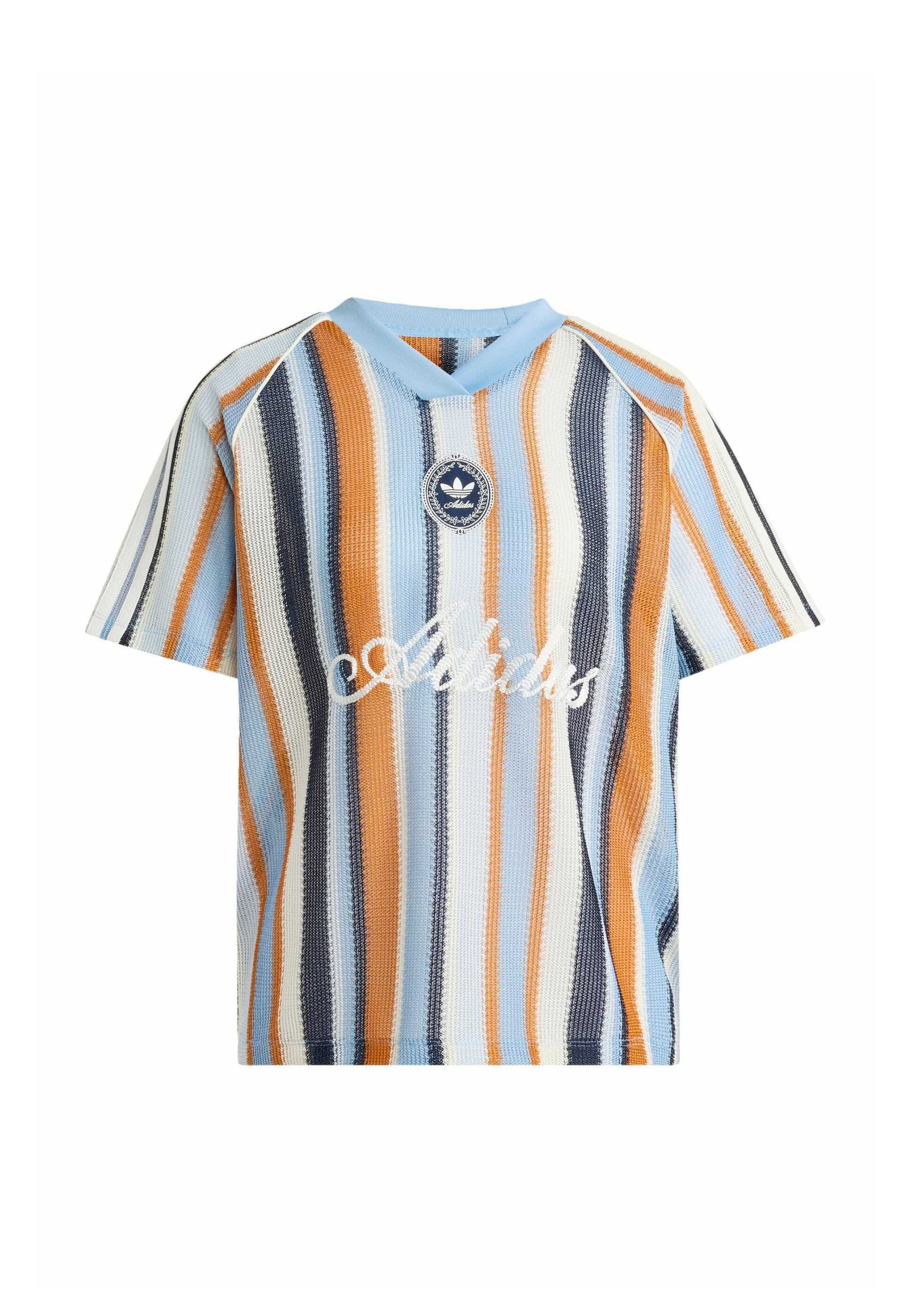 SUMMER GLOW KNITTED OVERSIZED - Print T-shirt - ash blue   ash blue