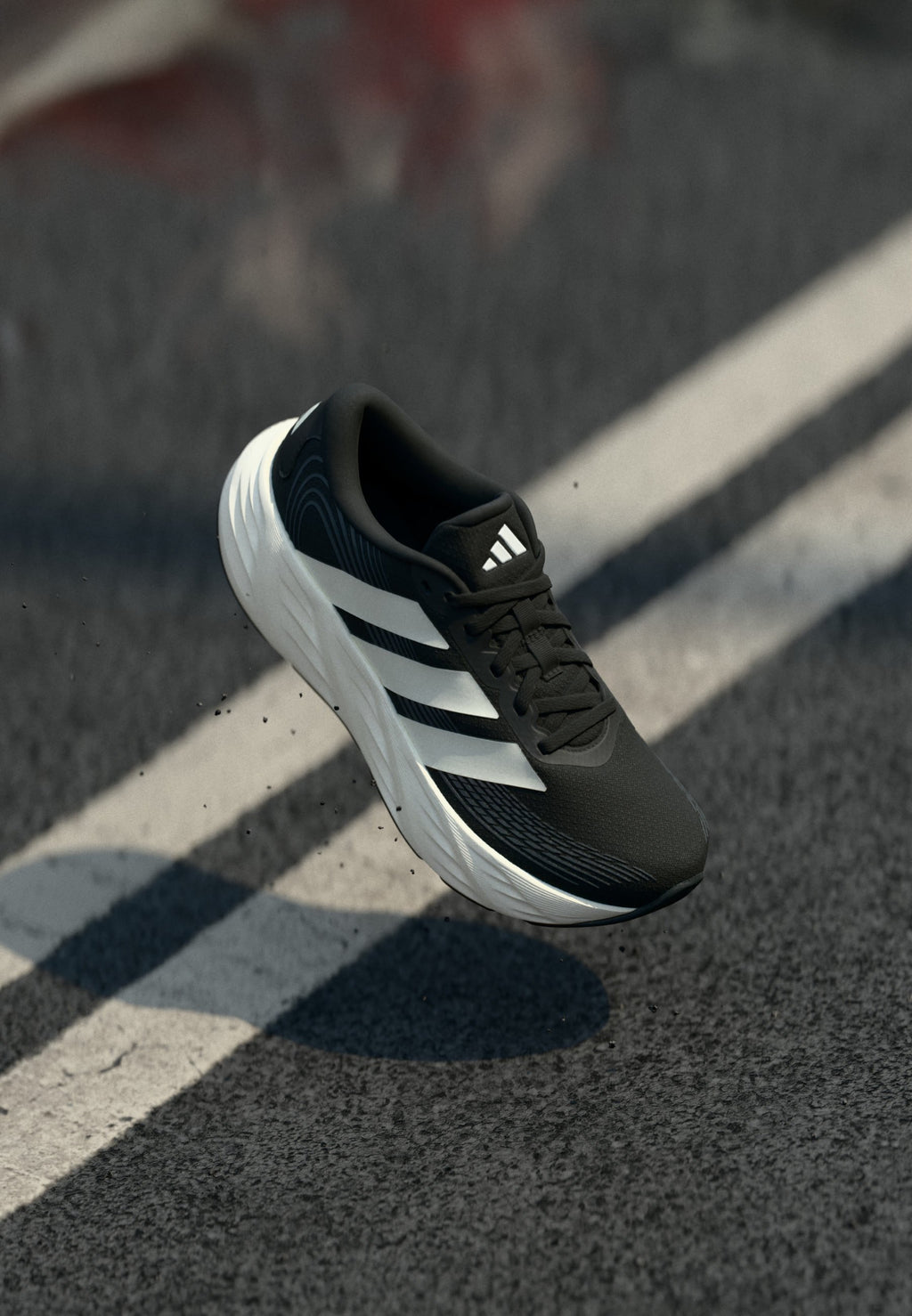 GALAXY 8 W - Road running shoes - core black/cloud white/grey six