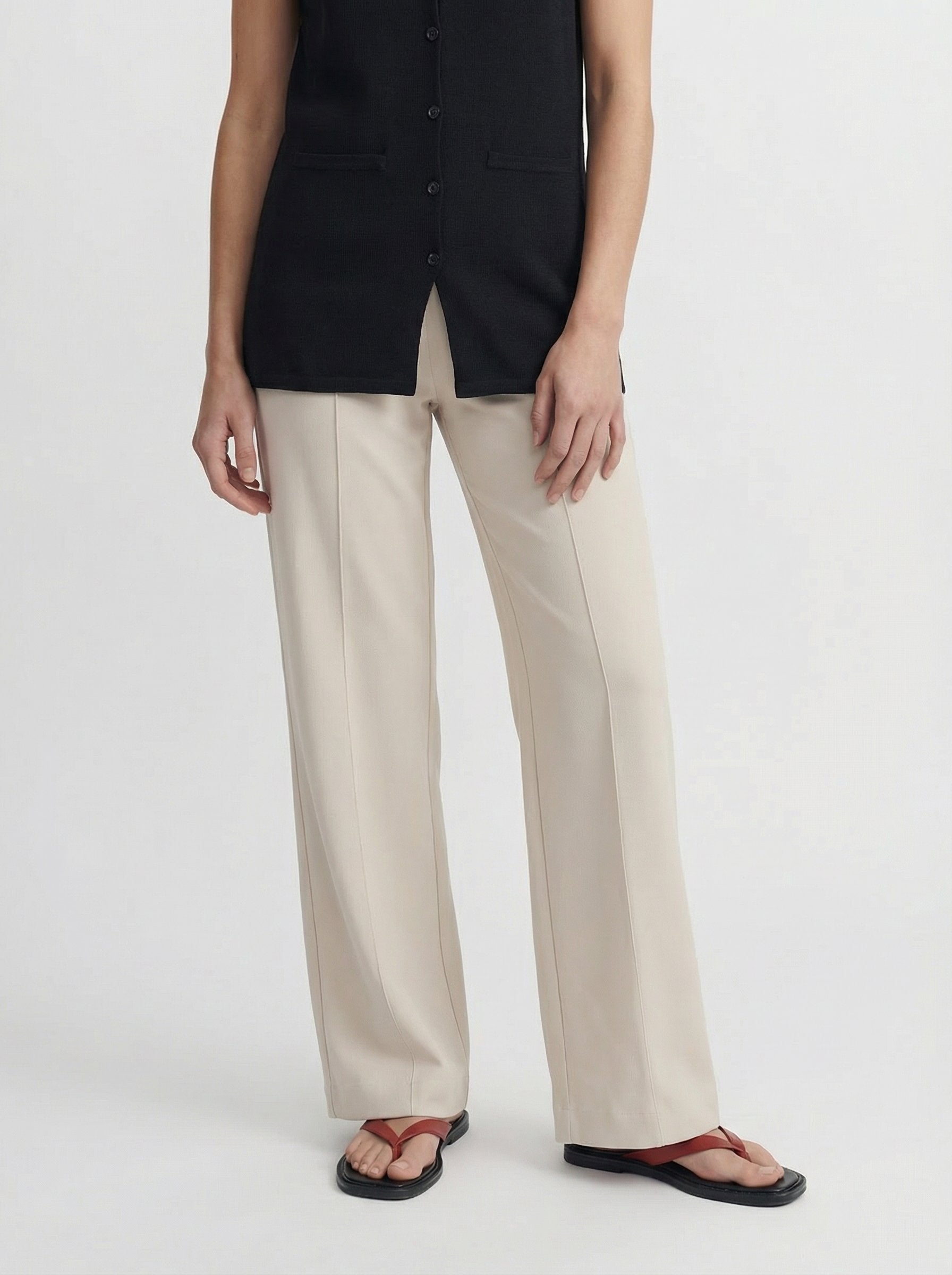 JXIDA - Trousers - moonbeam