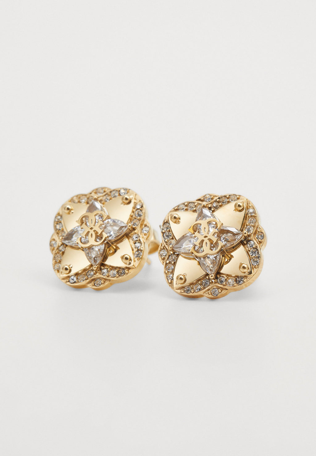 WILD FLOWER - Boucles d'oreilles - couleur or jaune