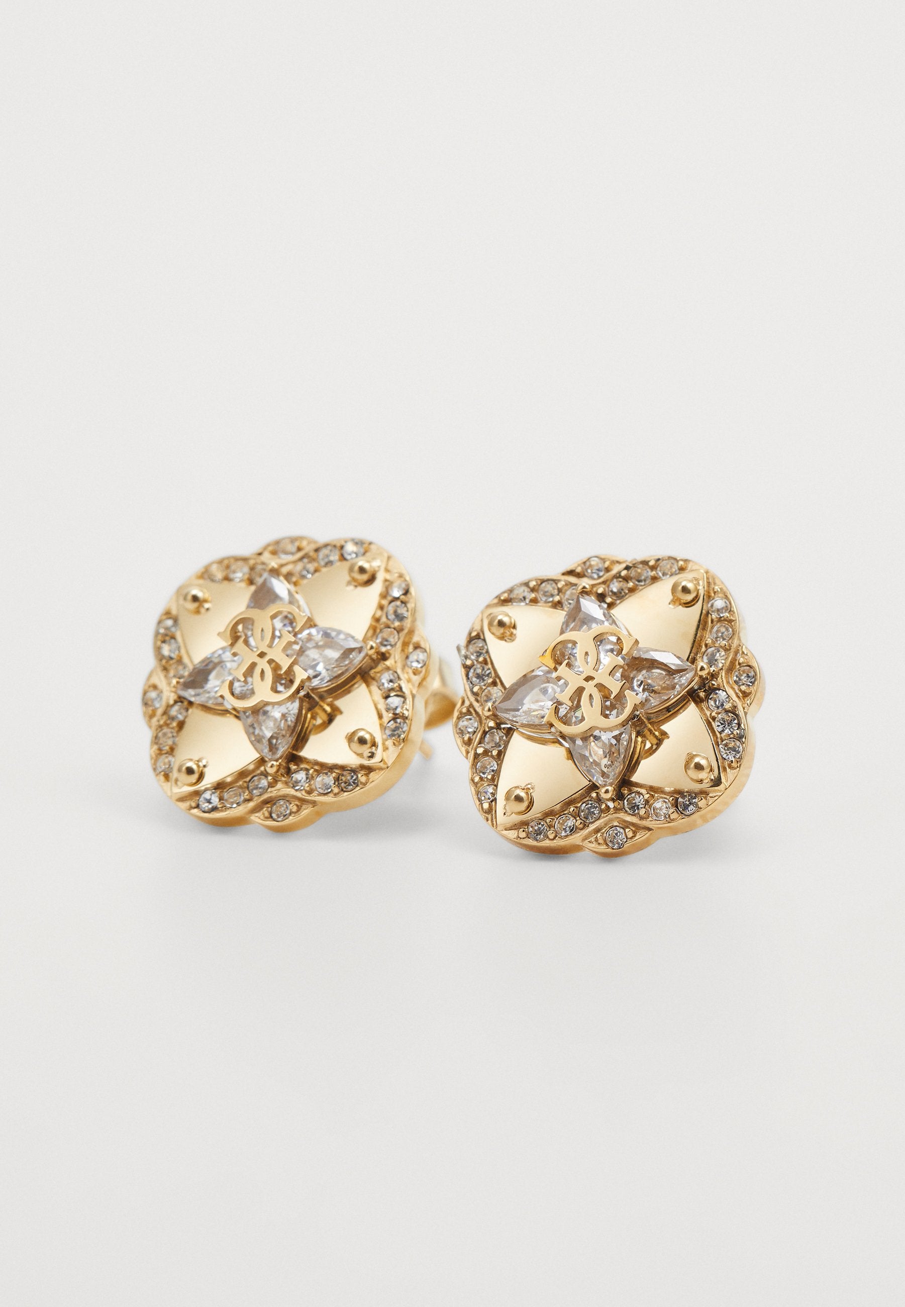 WILD FLOWER - Boucles d'oreilles - couleur or jaune
