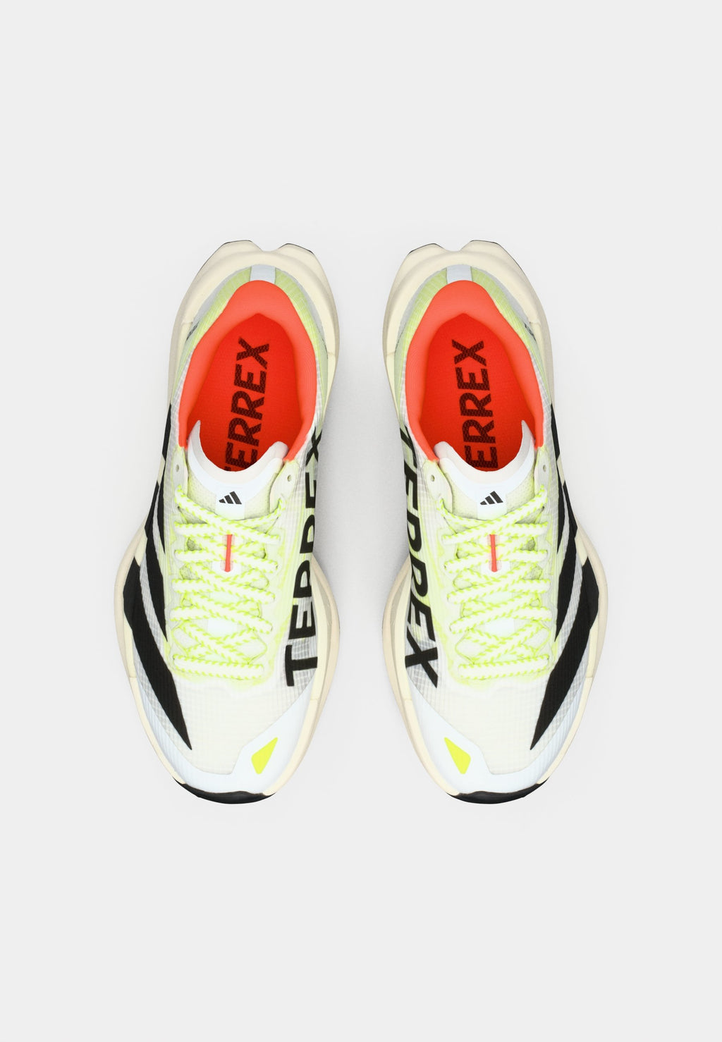 AGRAVIC TT - Trail running shoes - footwear white/core black/impact orange