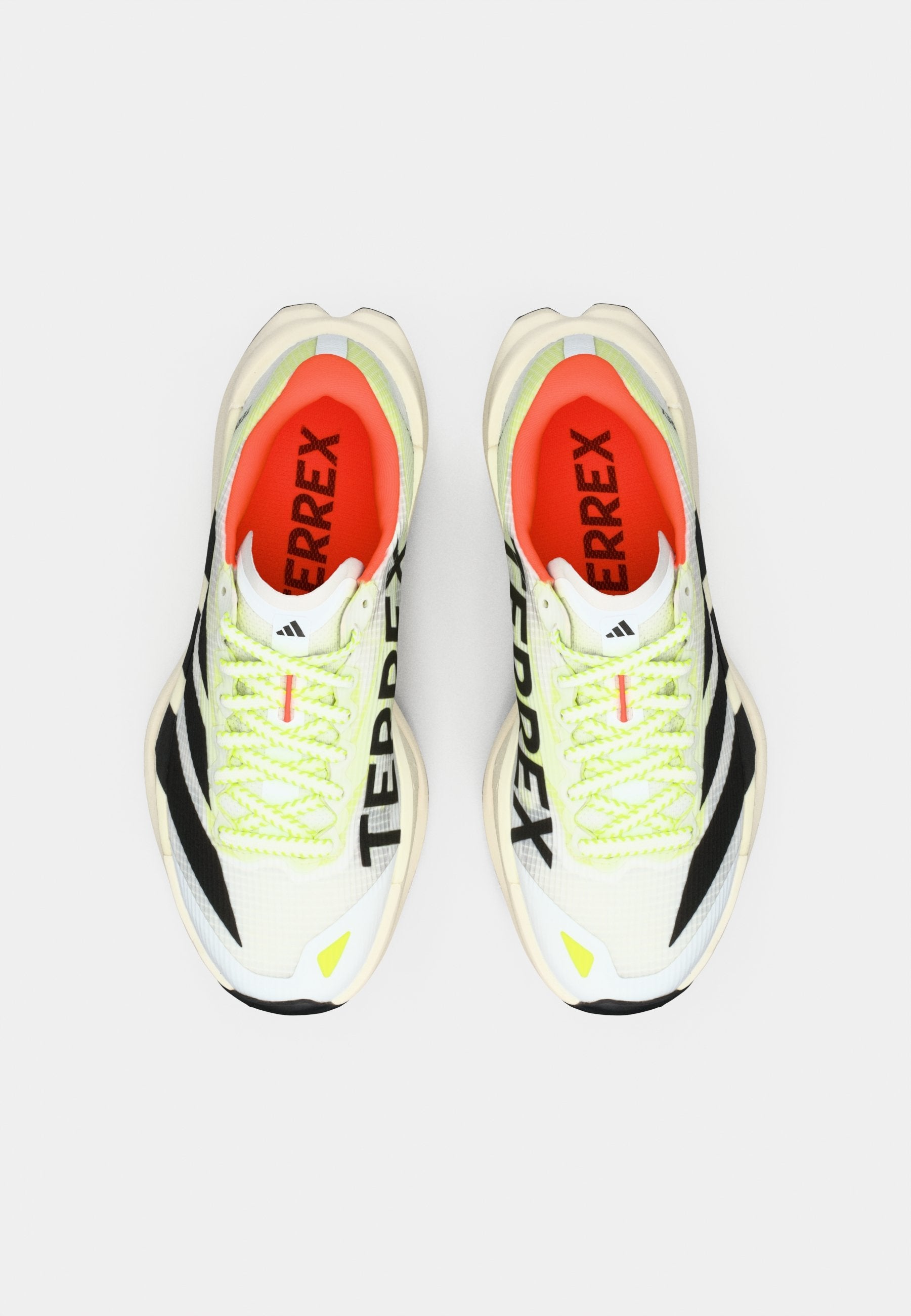 AGRAVIC TT - Trail running shoes - footwear white/core black/impact orange