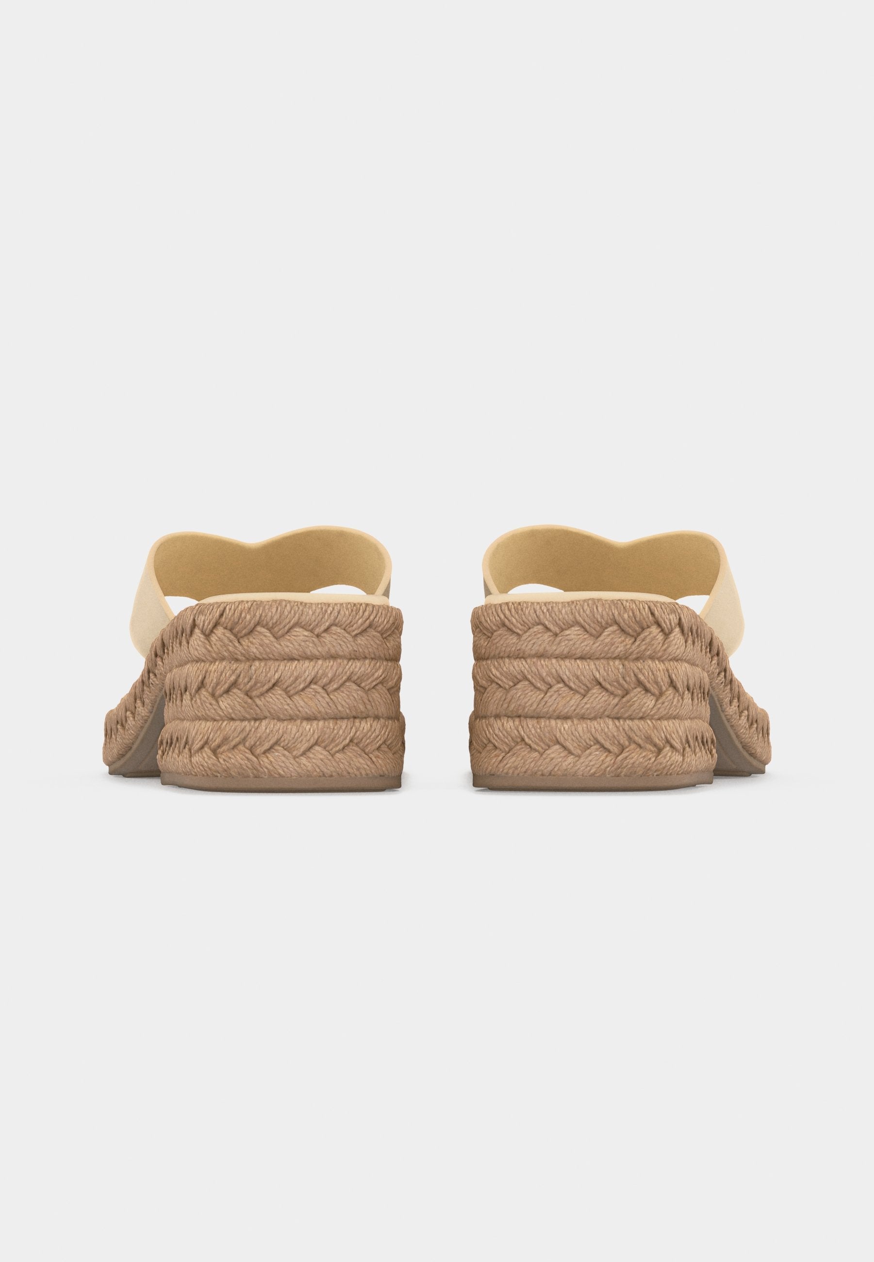 T-bar sandals - light cashew