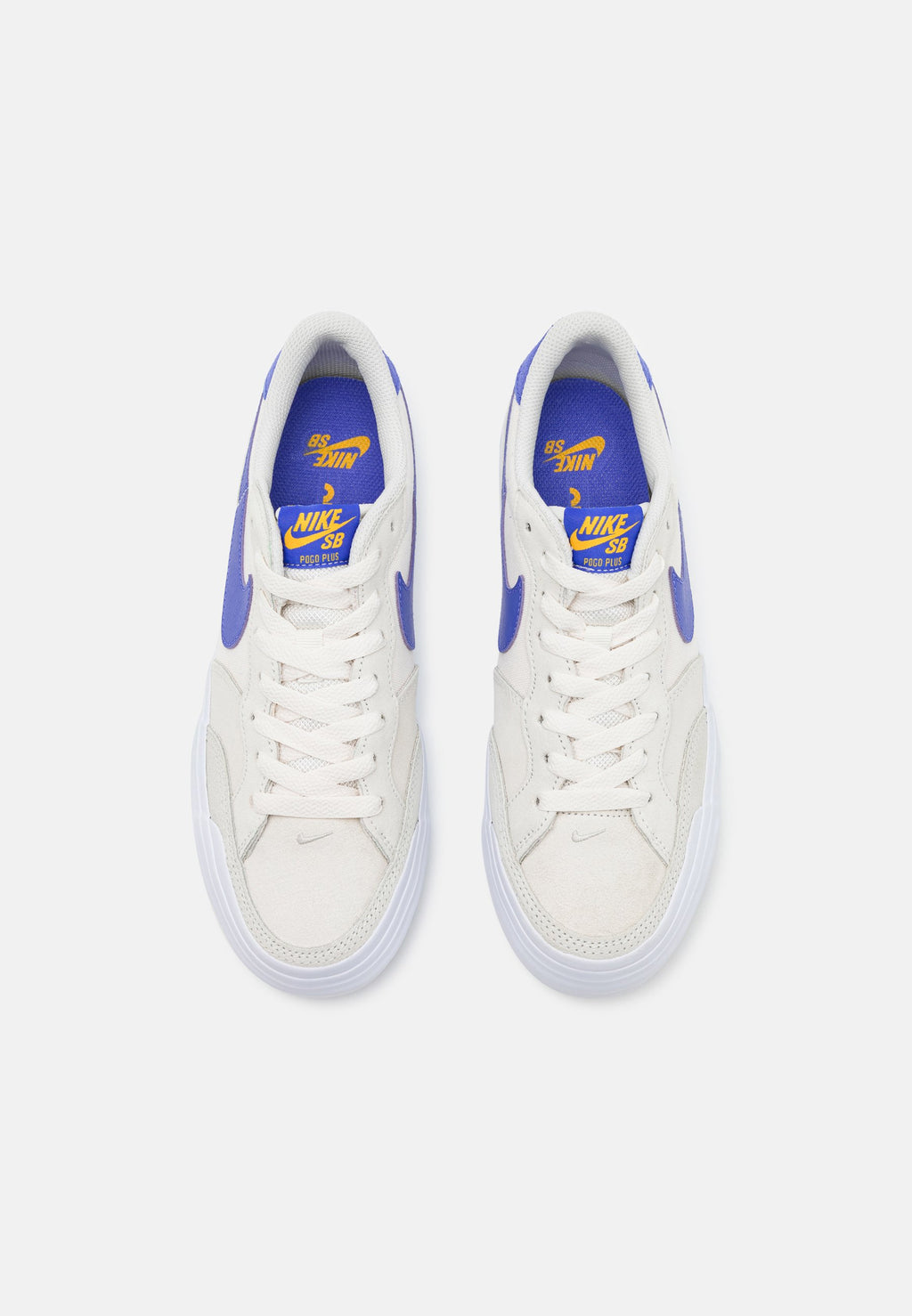 ZOOM POGO PLUS - Trainers - phantom/persian violet/light bone/university gold/white