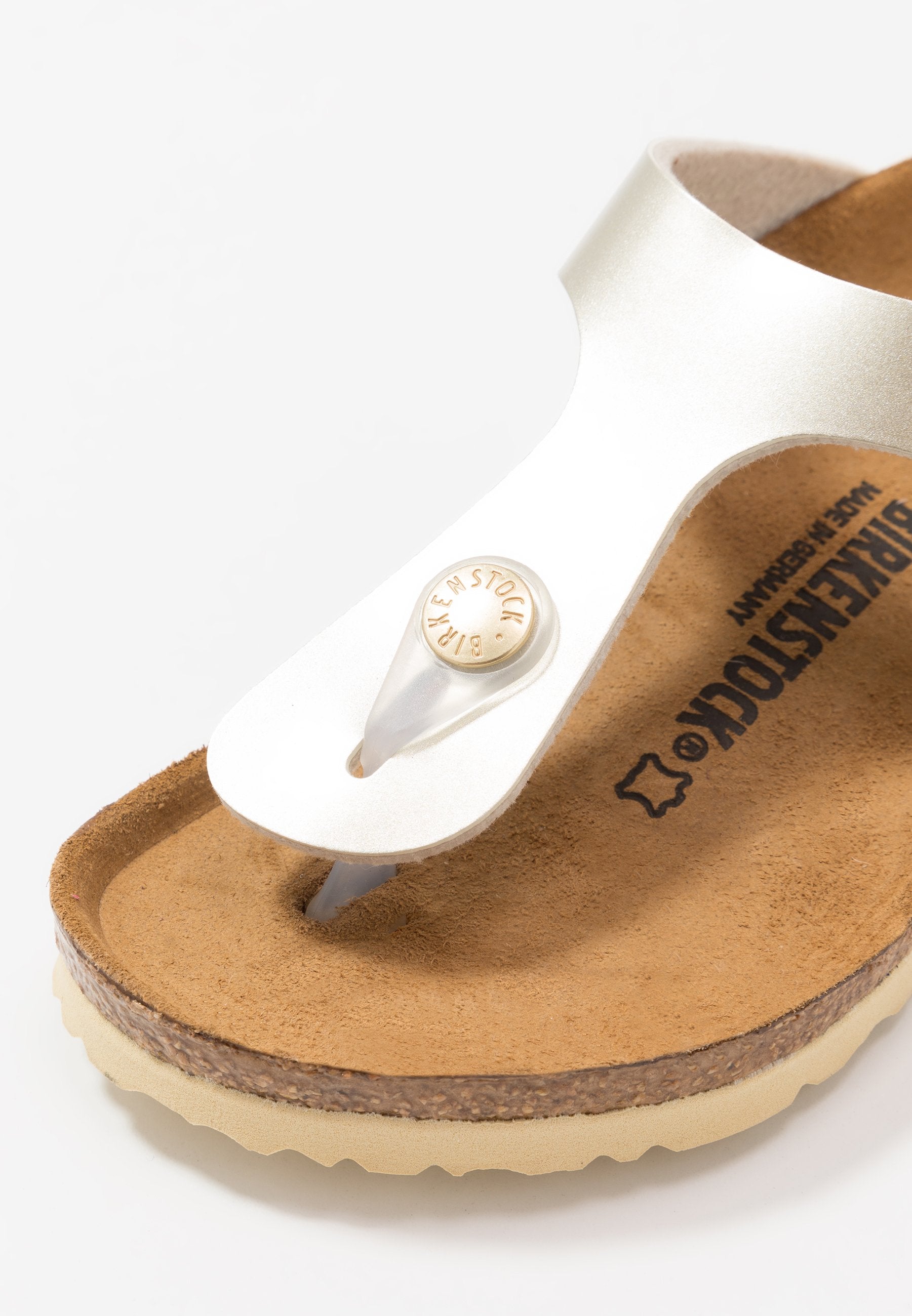 GIZEH KIDS BF NARROW - Sandales en T - cuivre métallisé électrique