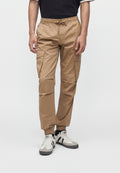 JPSTKANE NOAH CUFFED CARGO - Cargo trousers - elmwood