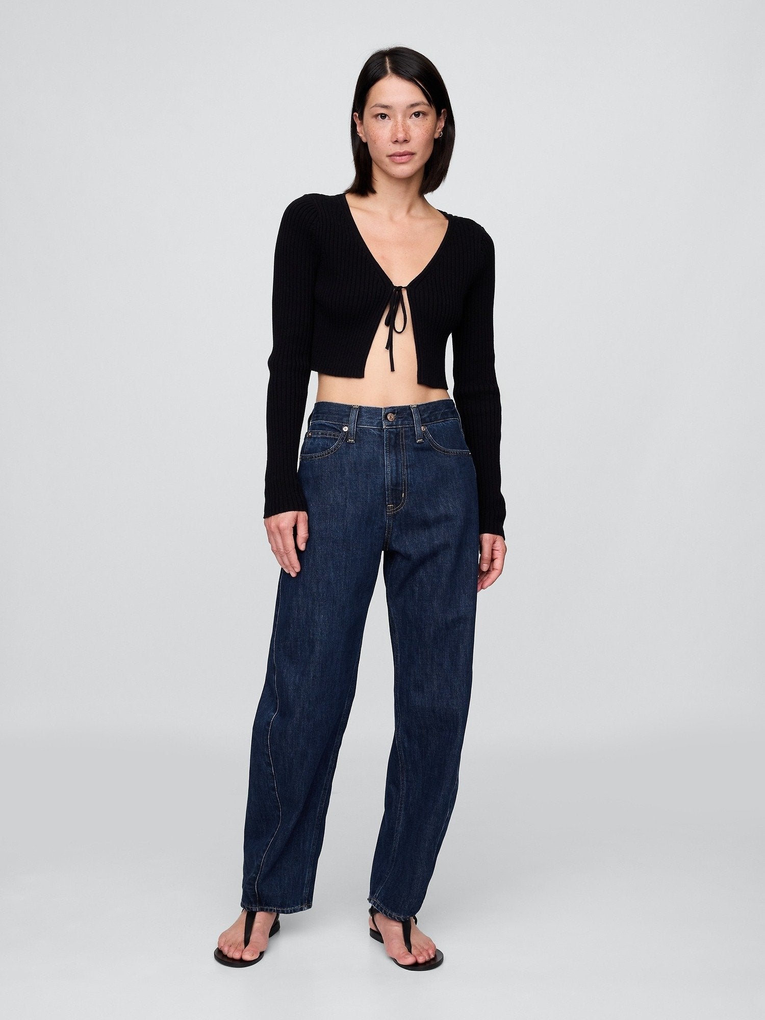 BARREL TWISTED SEAM LARKIN - Baggy Jeans - dark rinse