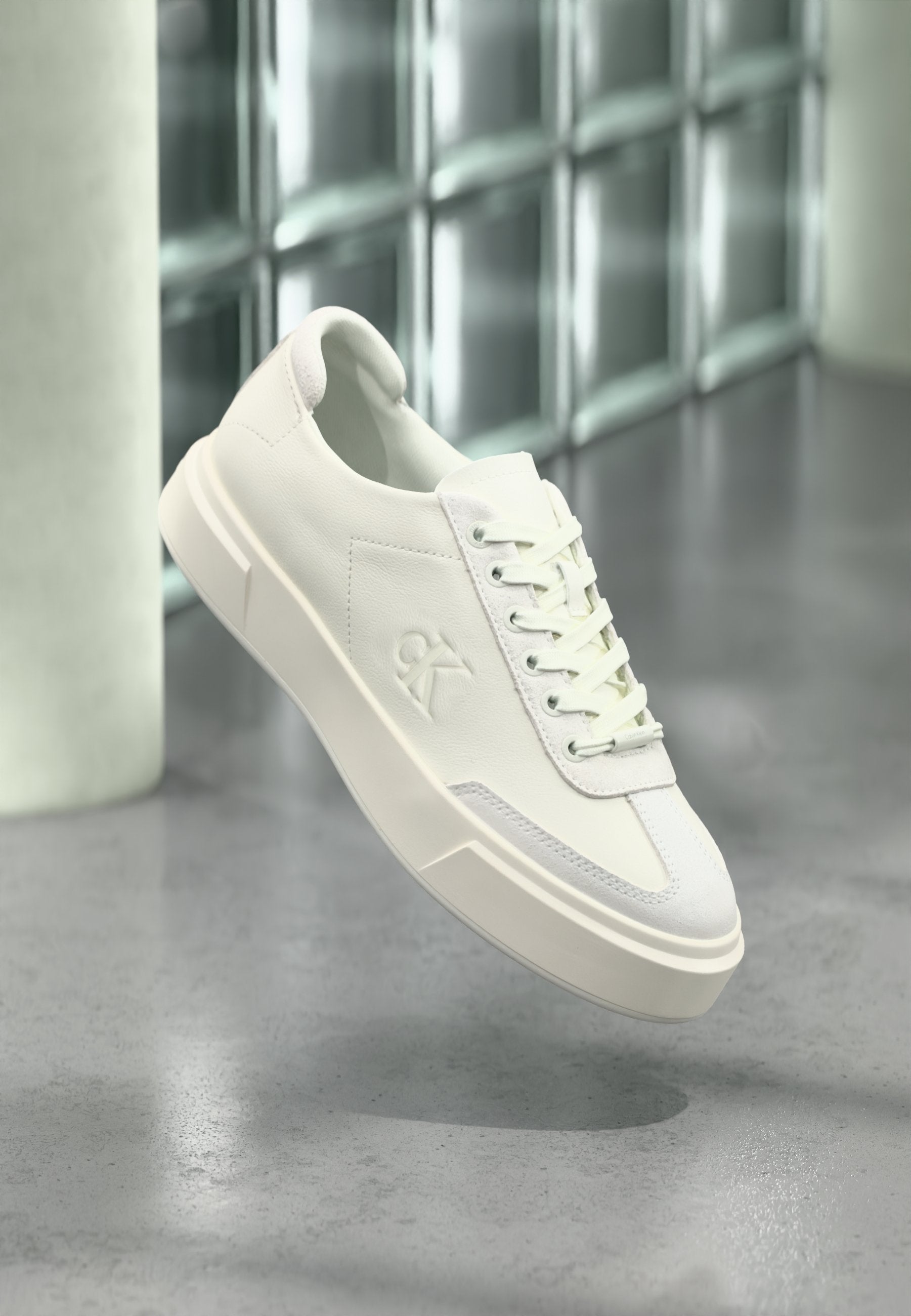 BASKET CUPSOLE - Trainers - triple off white