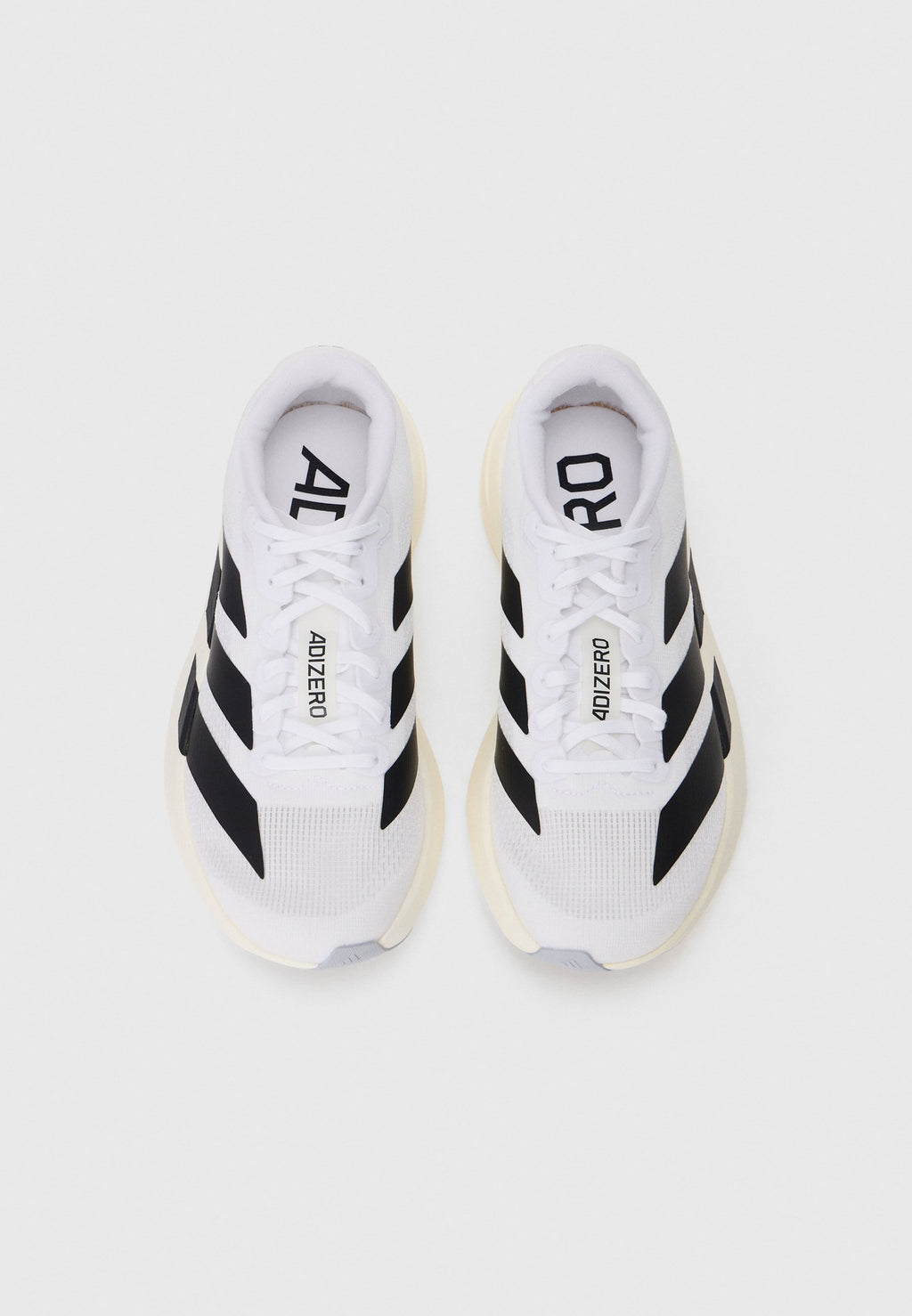 ADIZERO EVO SL J UNISEX - Road running shoes - white/core black/dash grey