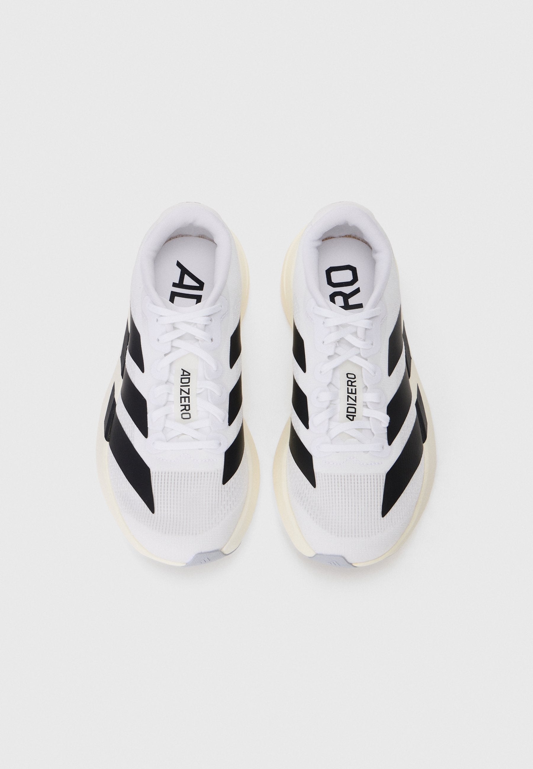 ADIZERO EVO SL J UNISEX - Road running shoes - white/core black/dash grey