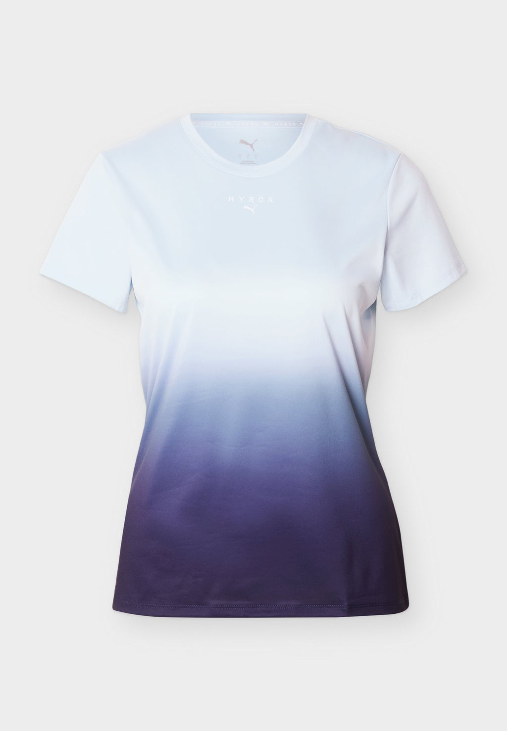 X HYROX GRAPHIC TEE - Sports T-shirt - lucite-deep plum