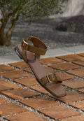 CHARLIZE - Sandals - medium brown