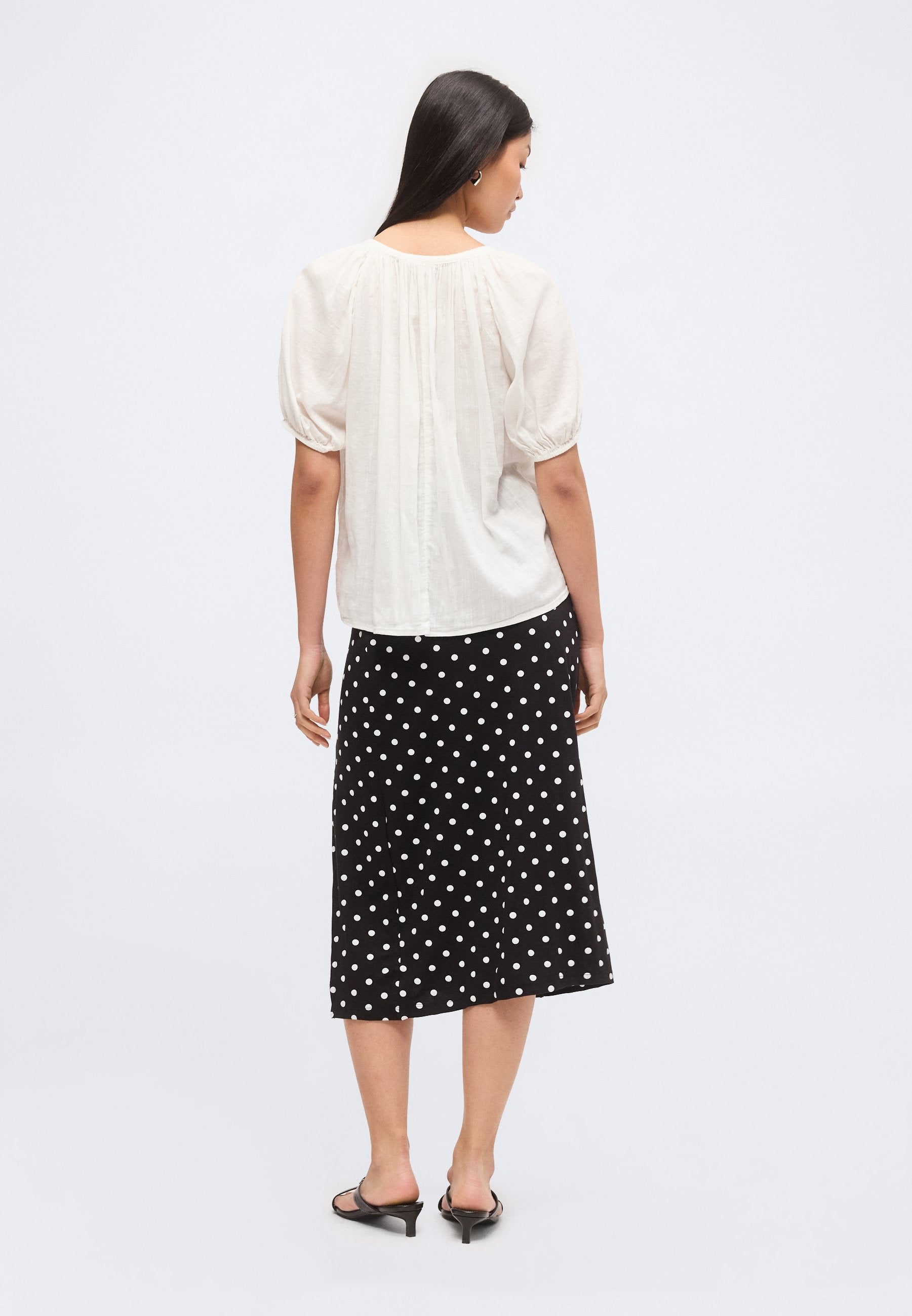 PUFF POPOVER - Blouse - new off white