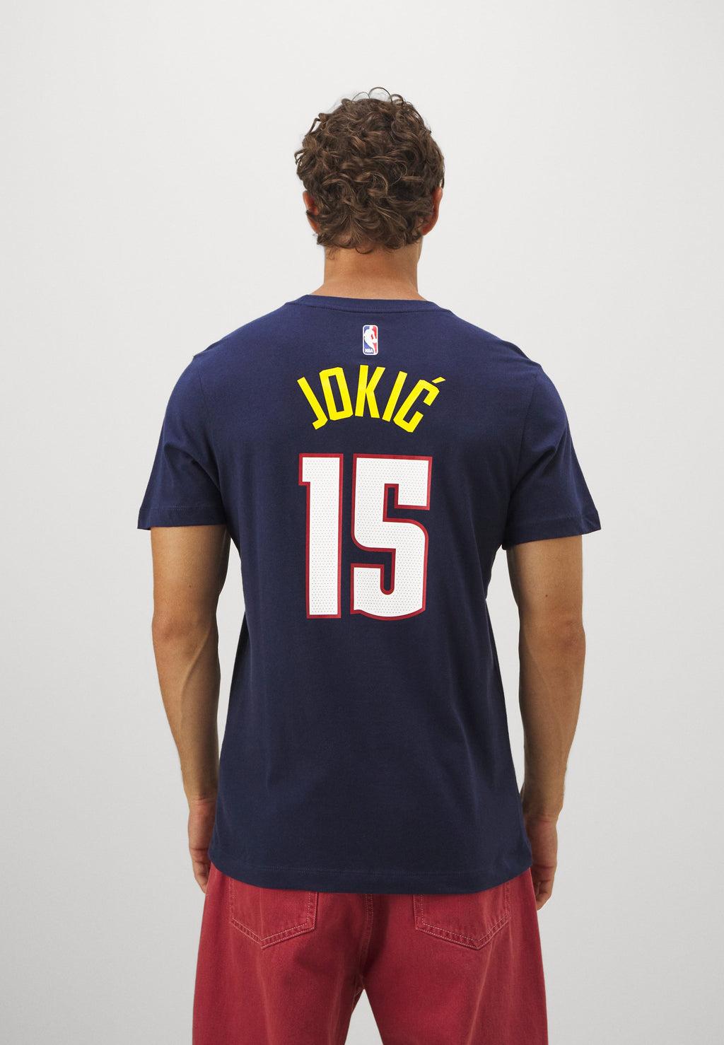 NBA DENVER NUGGETS NIKOLA JOKIC NAME AND NUMBER TEE - NBA jersey - college navy/jokic nikola