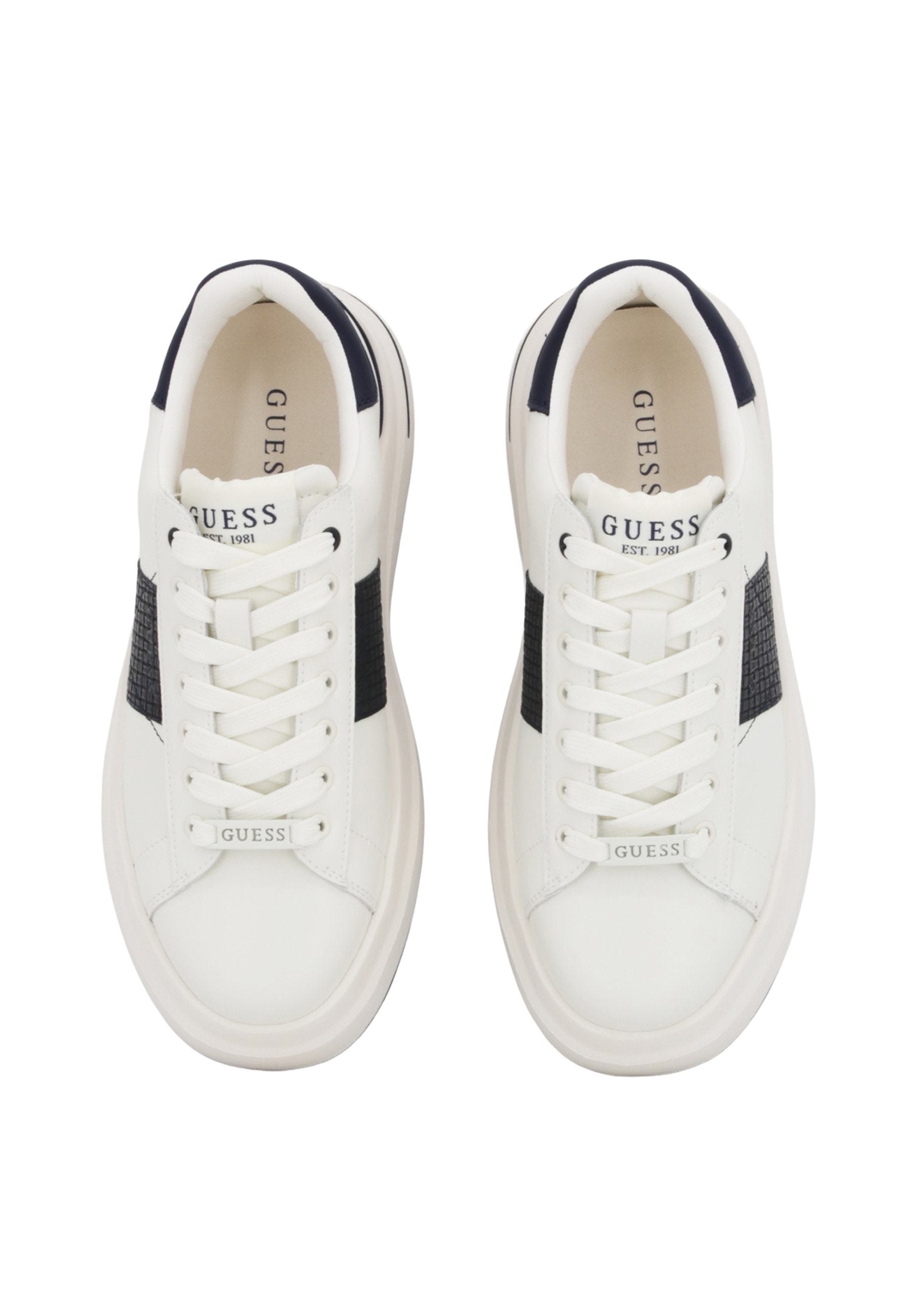ELBA - Trainers - white navy