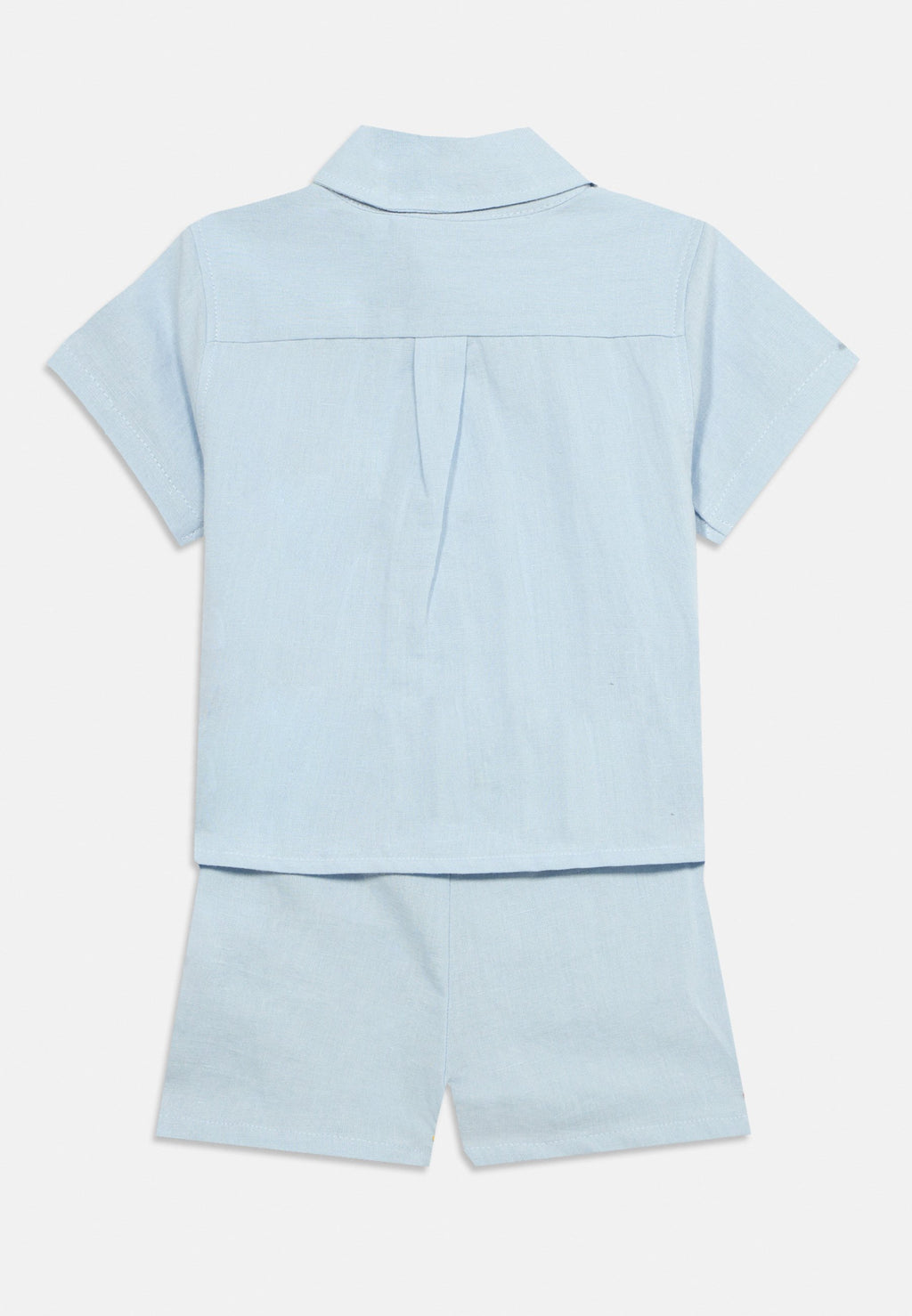 WOVEN SET UNISEX - Button-down blouse - breezy blue