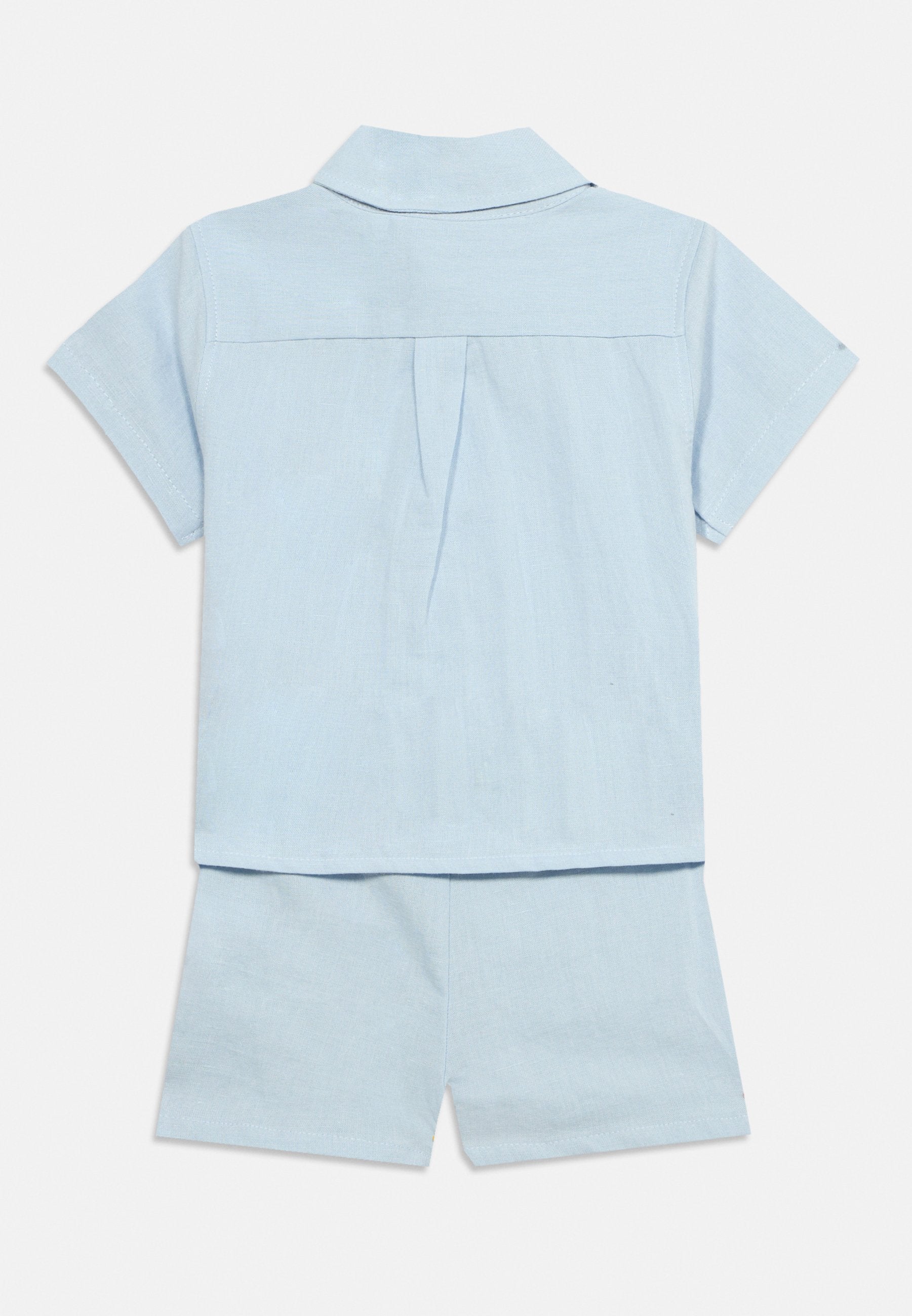 WOVEN SET UNISEX - Button-down blouse - breezy blue