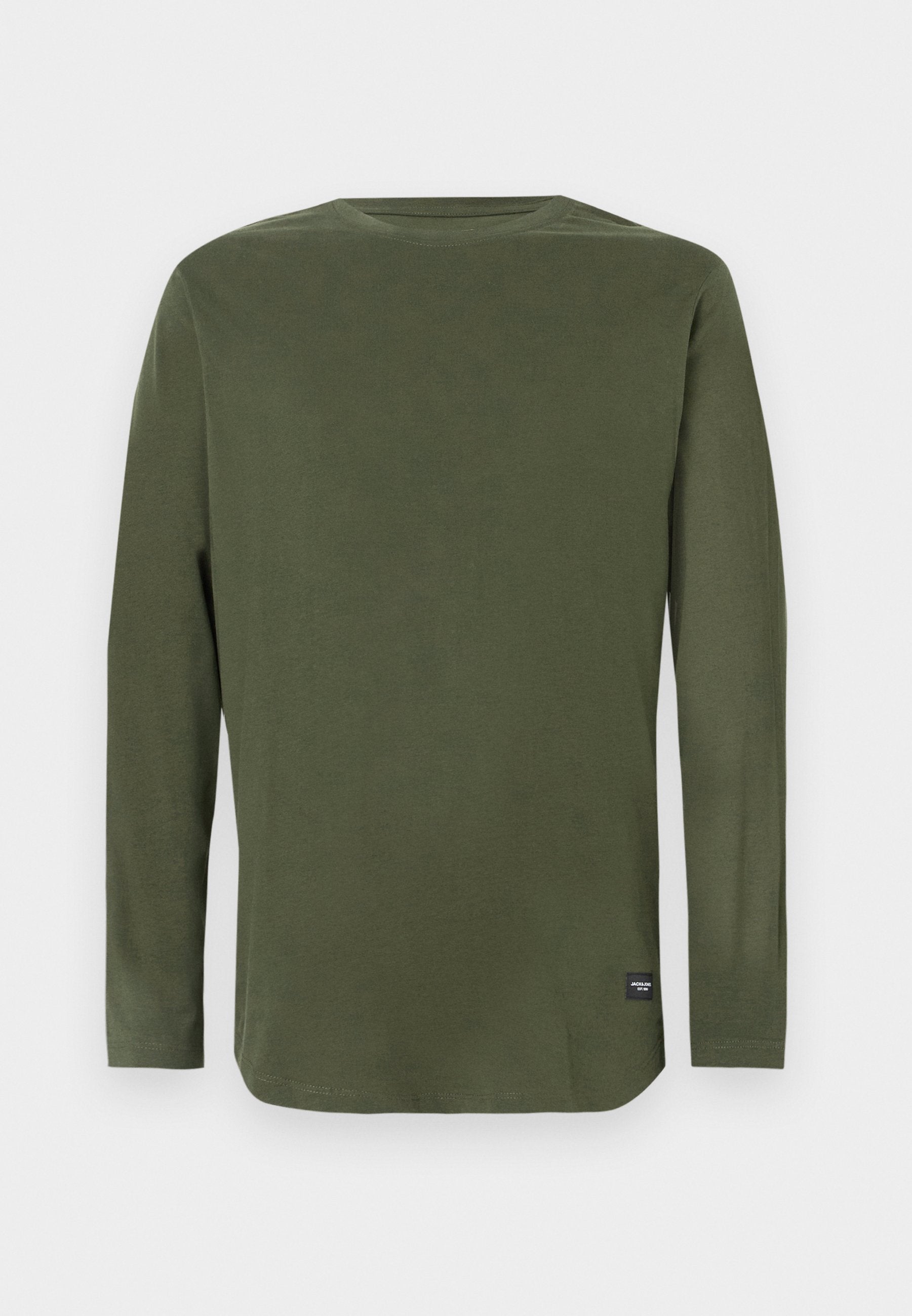 JJENOA TEE O NECK - Long sleeved top - forest night