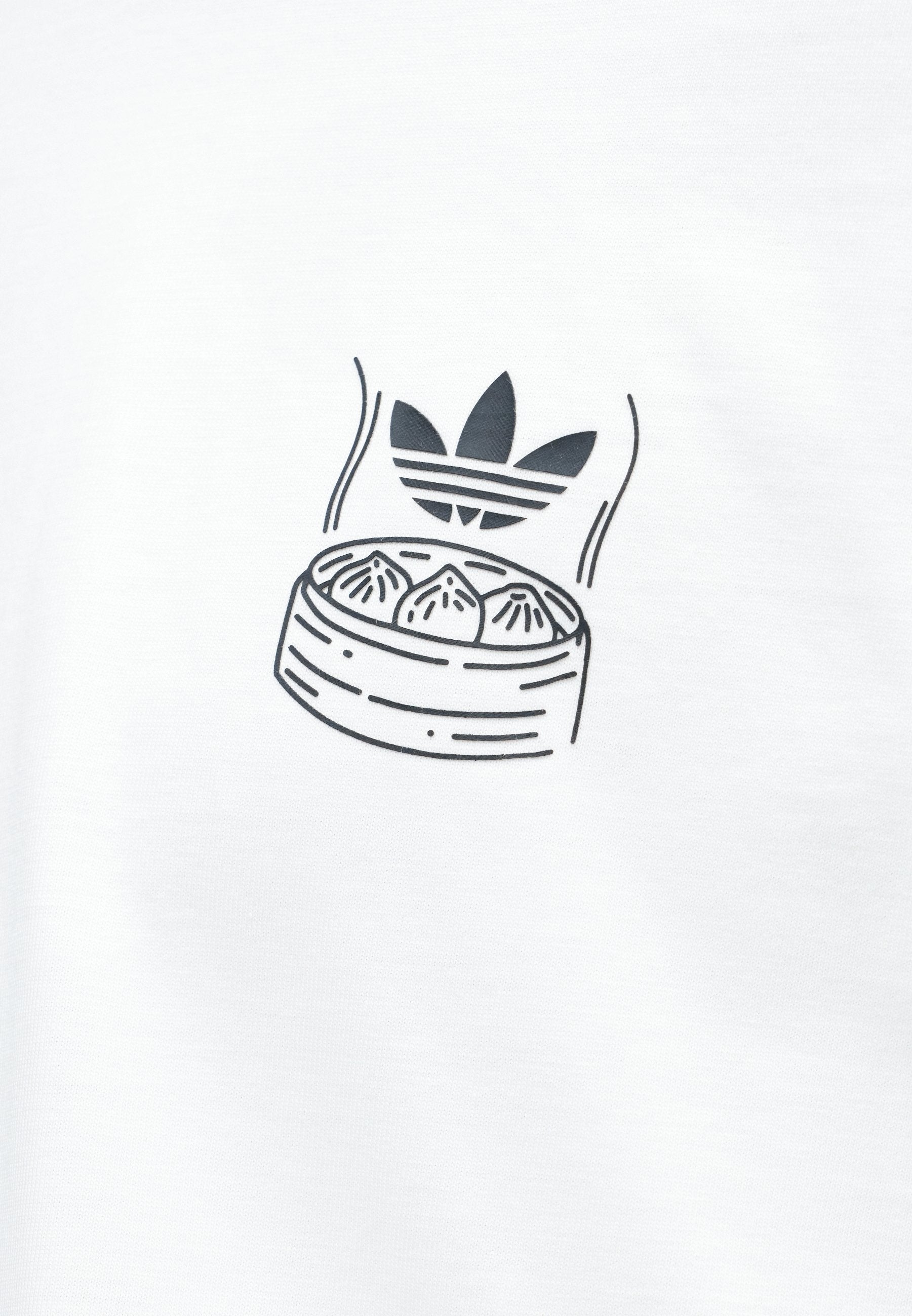 CHOPSTICKS TEE UNISEX - Print T-shirt - core white