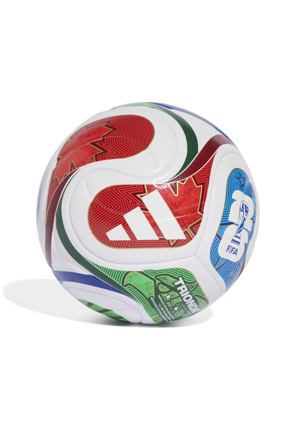 WORLD CUP 26 TRIONDA LEAGUE JUNIOR 350 - Football - white team royal blue solar blue power red