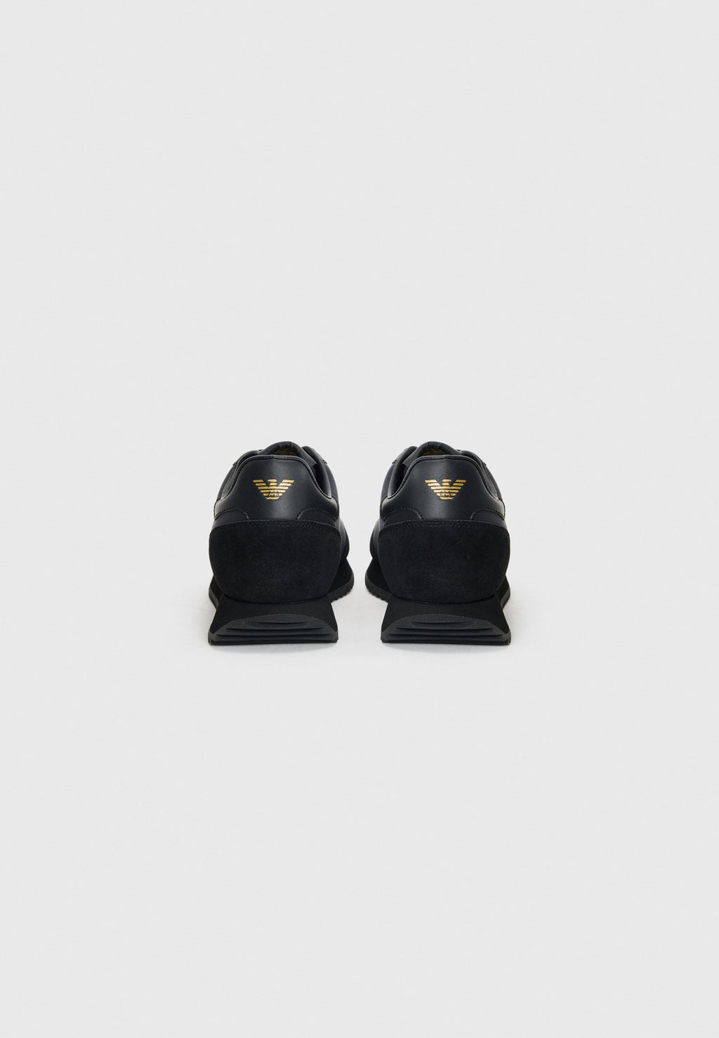 UNISEX - Trainers - triple black/gold-coloured