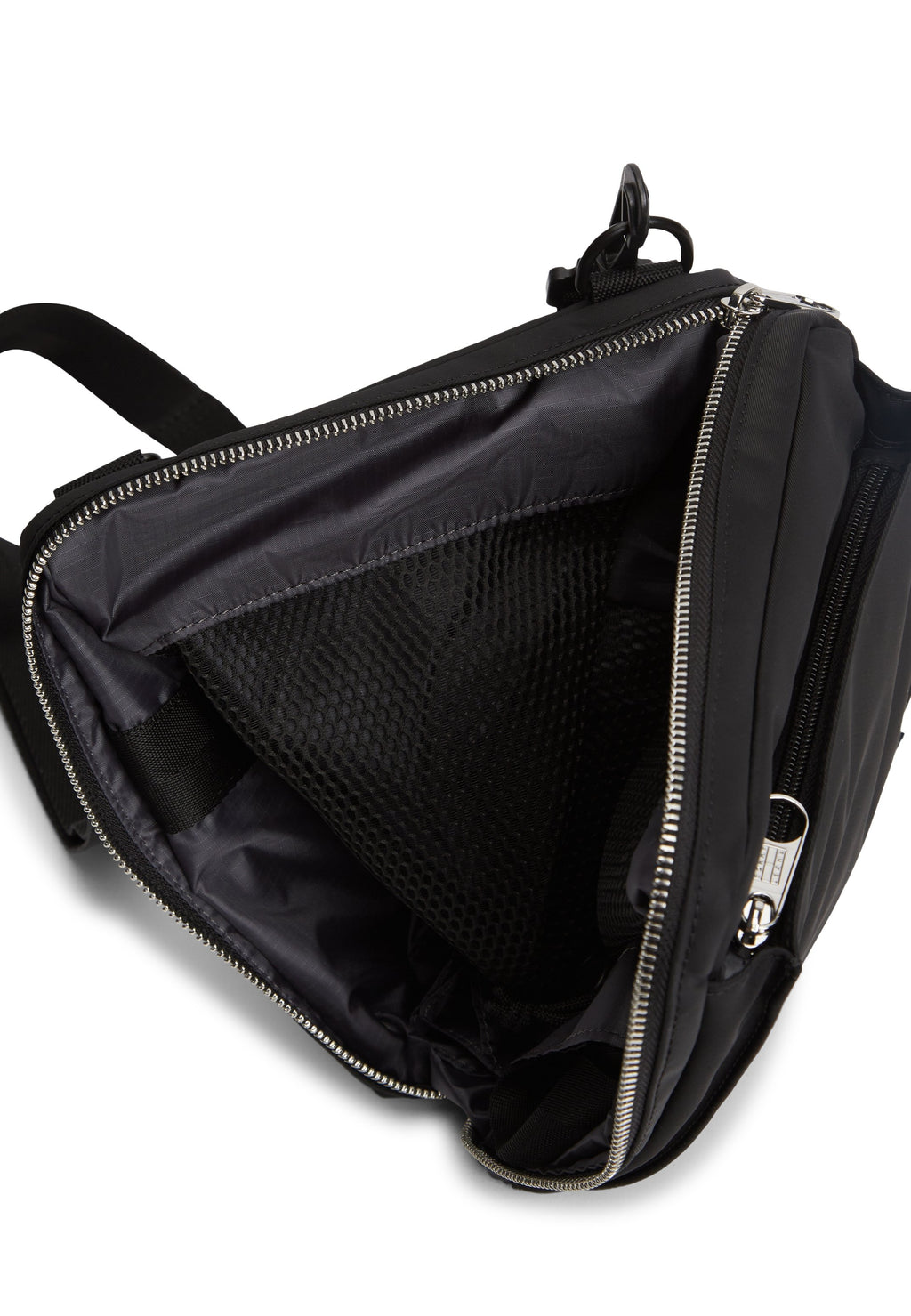 TJM FUNCTIONAL REPORTER TOTE - Cross body bag - black